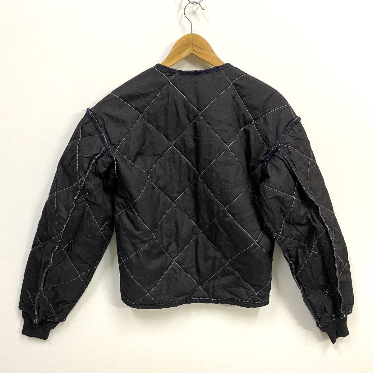 Vintage Vintage Topps FR Nomex IIIA Liner Bomber Black Small Size US S / EU 44-46 / 1 - 9 Thumbnail