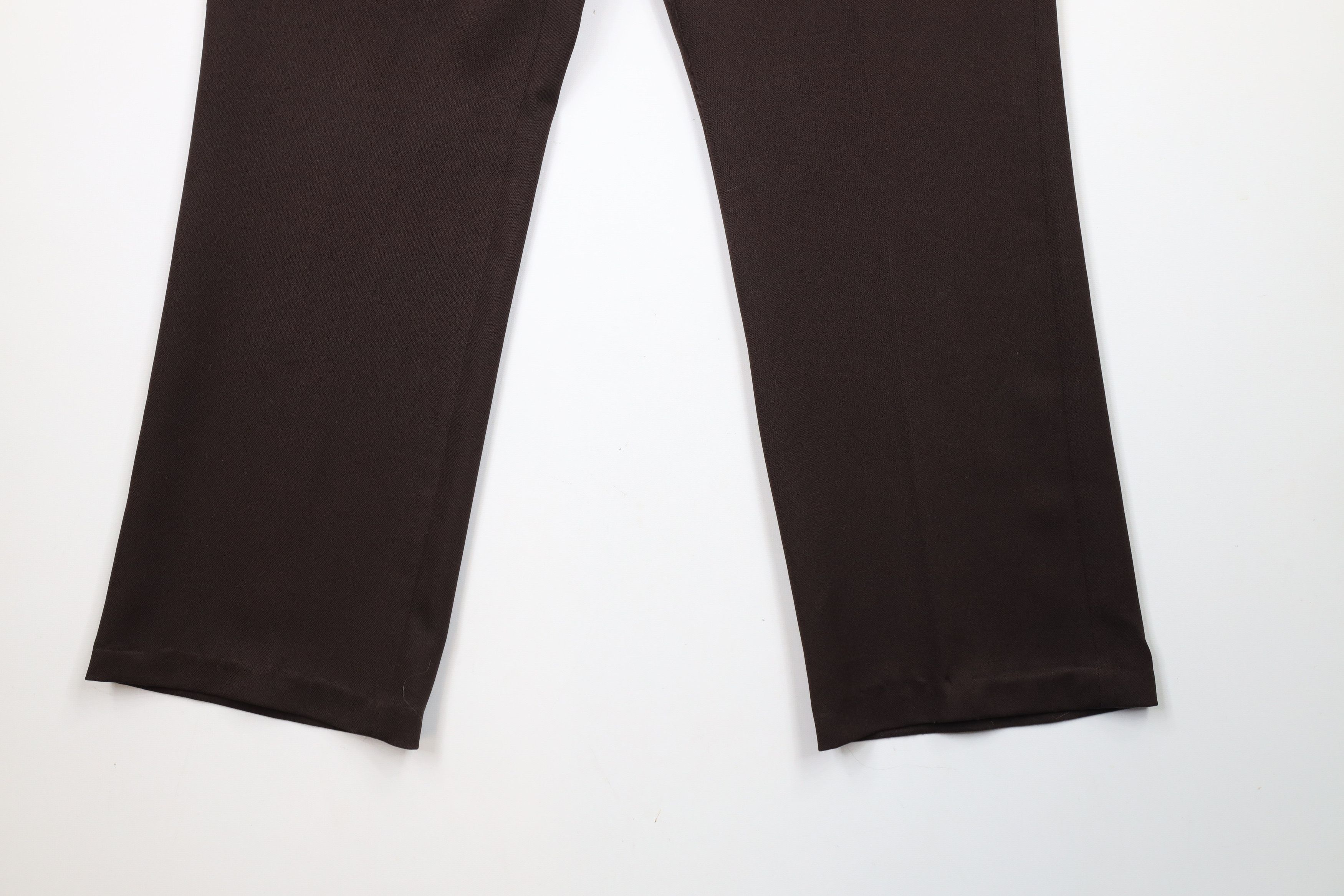 Vintage Vintage 70s Streetwear Bell Bottoms Chino Pants Brown USA Size US 36 / EU 52 - 4 Thumbnail