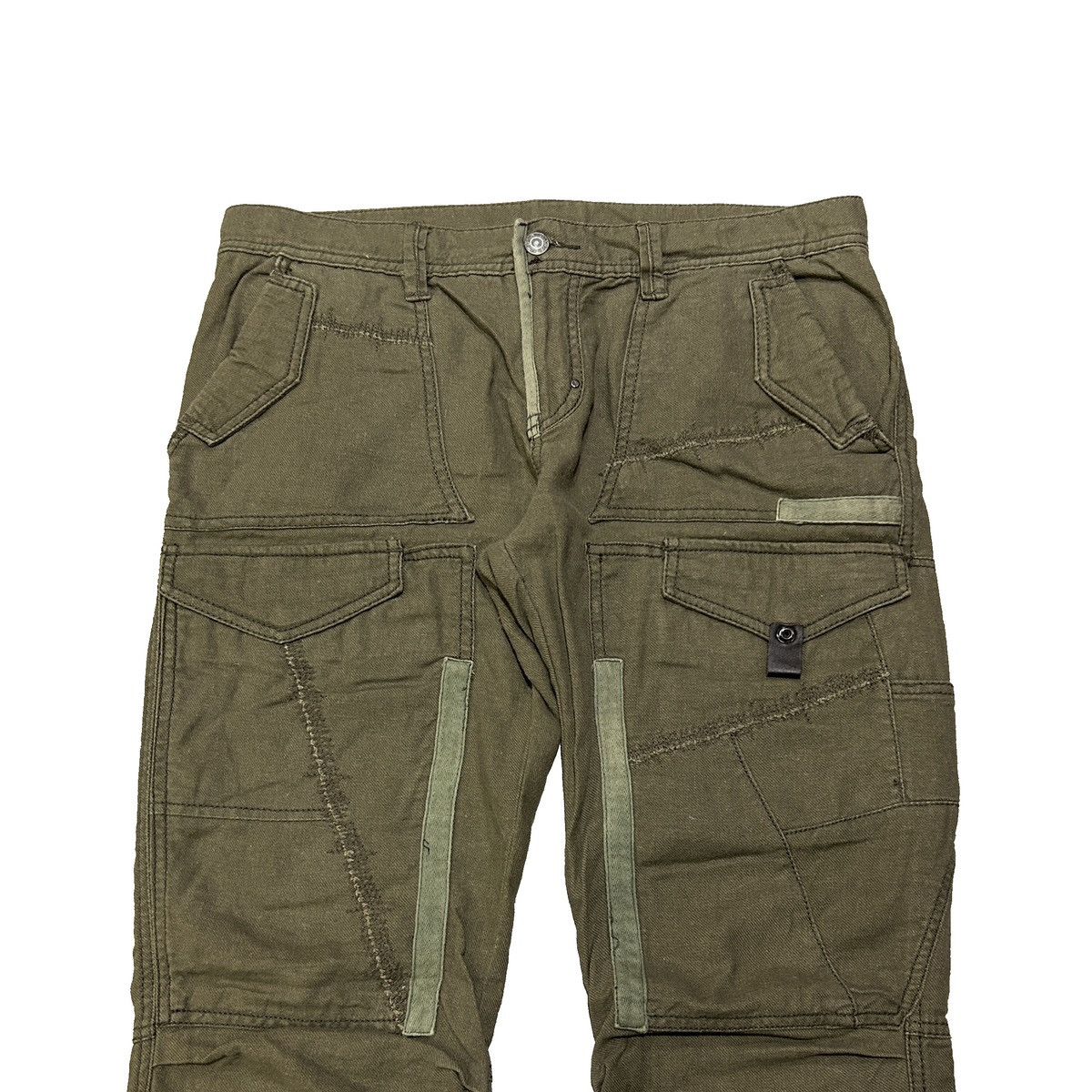 Tornado Mart Tornado Mart multi-pocket zip cargo pants Size US 34 / EU 50 - 3 Thumbnail