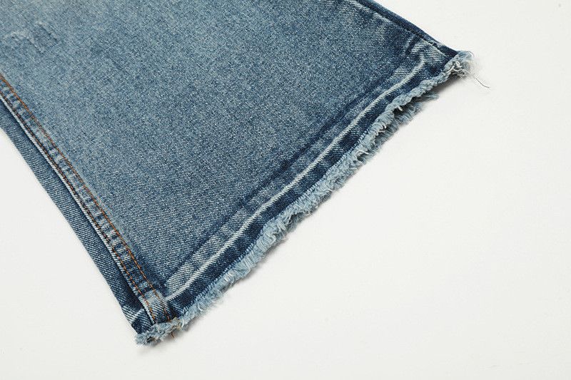 Vintage Lightning Cleanfit ripped washed casual flared jeans Size US 32 / EU 48 - 6 Thumbnail