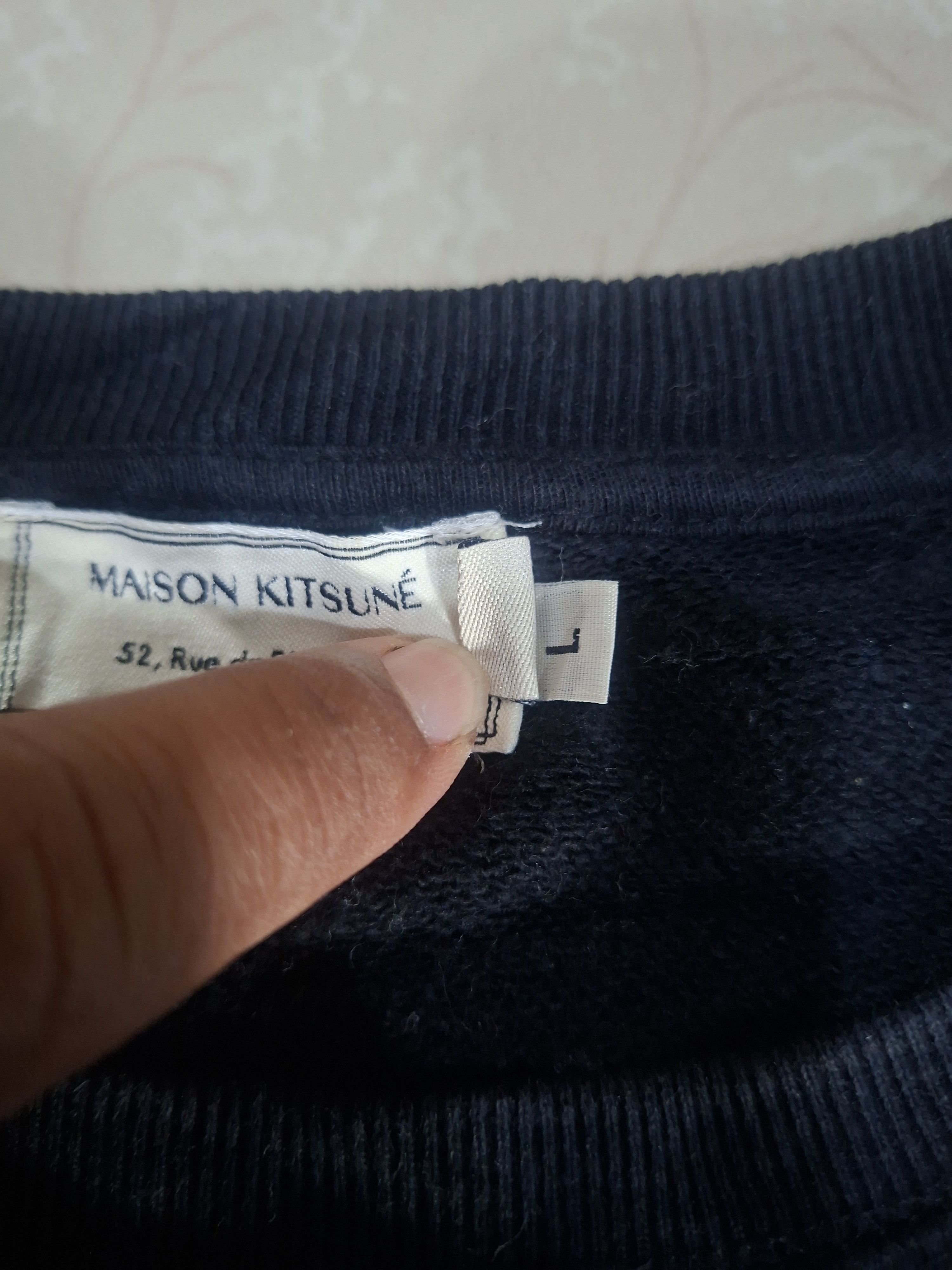 Maison Kitsune Maison Kitsuné Tricolor Fox Sweatshirt Size US L / EU 52-54 / 3 - 5 Thumbnail