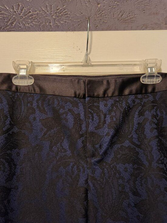 Chicos Chico's (black label) womens 100%polyester soiree pants 2/28 Size 26" / US 2 / IT 38 - 2 Thumbnail