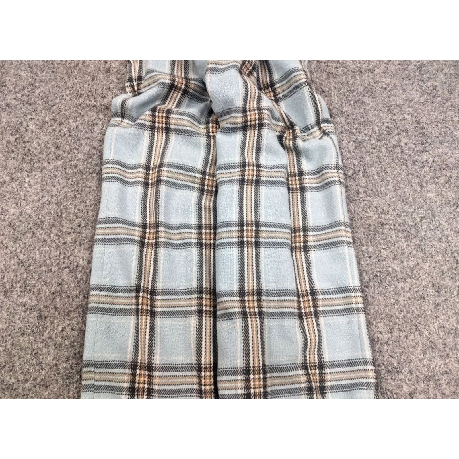 Vintage Vintage Katharine Hamnett Blue Wool Blend Trouser Pants Size 32" / US 10 / IT 46 - 5 Thumbnail