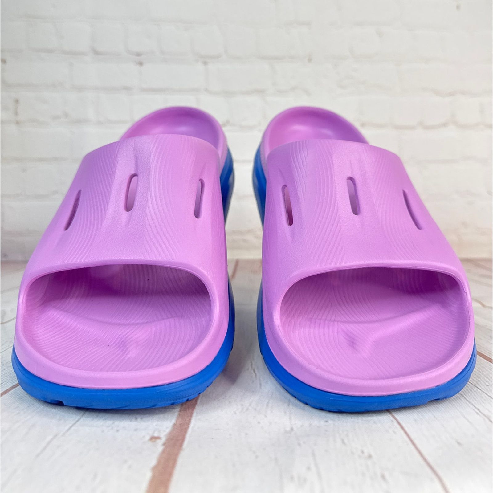 Hoka Hoka Ora Recovery Slide 3 Cyclamen/Coastal Sky Sandals Sz 11 Size US 11 / EU 44 - 5 Thumbnail