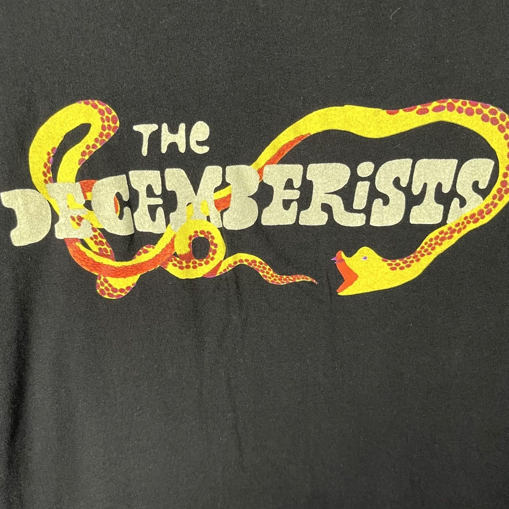 Vintage VINTAGE The Decemberists Bella+Canvas Shirt Mens Small Black 2018 Tour Snake Graphic Tee Size US S / EU 44-46 / 1 - 3 Thumbnail