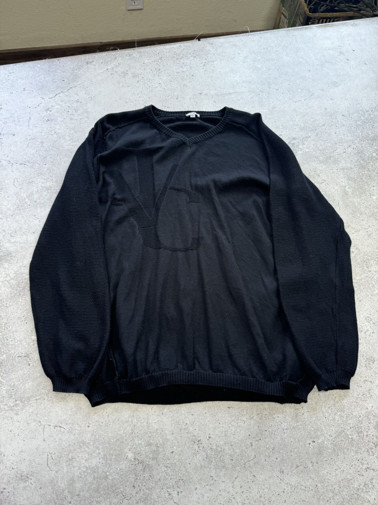 Versace Versace Jeans Couture Vintage Big Logo Sweater Size US M / EU 48-50 / 2 - 5 Thumbnail