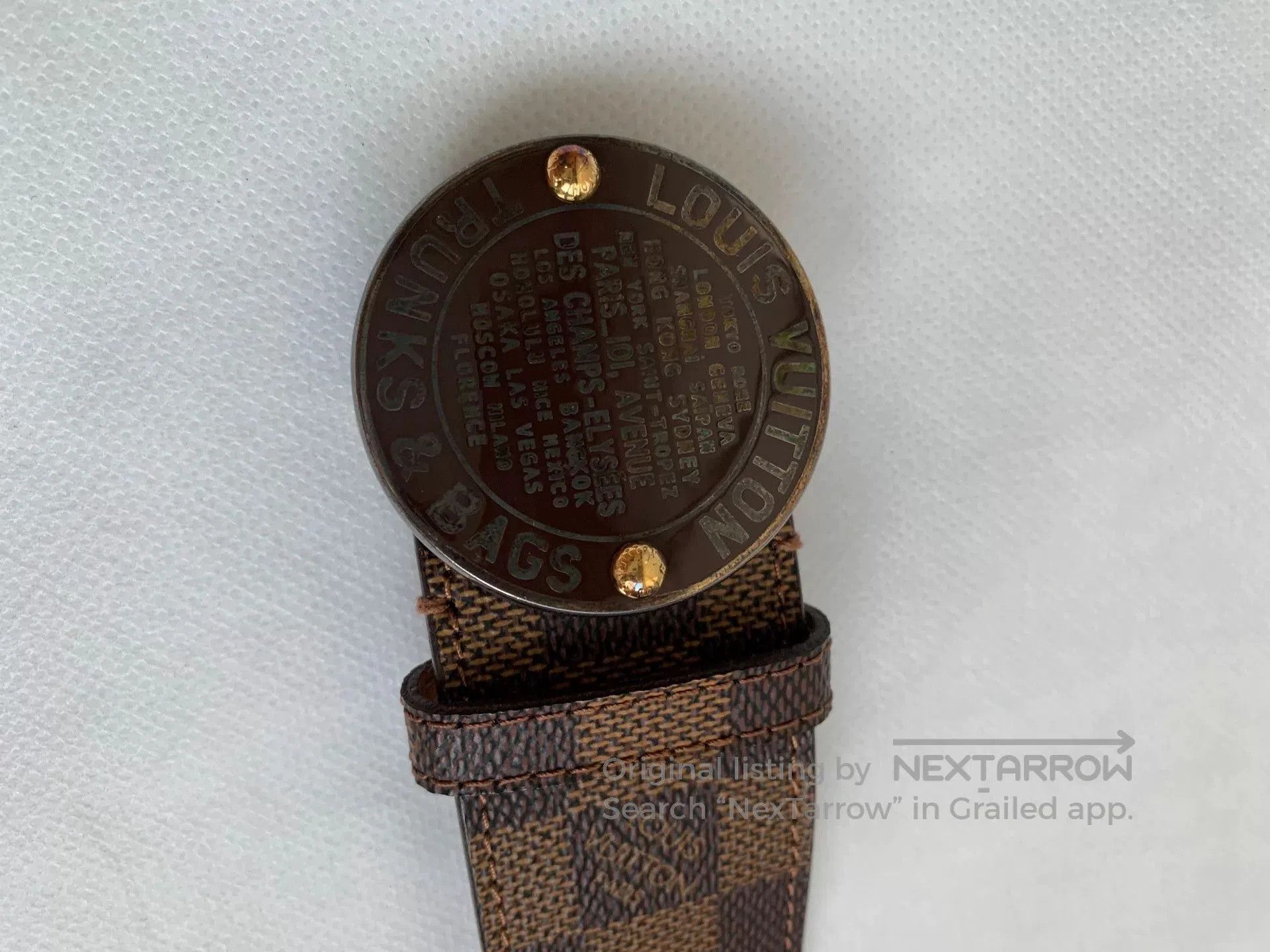 Louis Vuitton LV Vintage Women's Belt. Size ONE SIZE - 2 Thumbnail