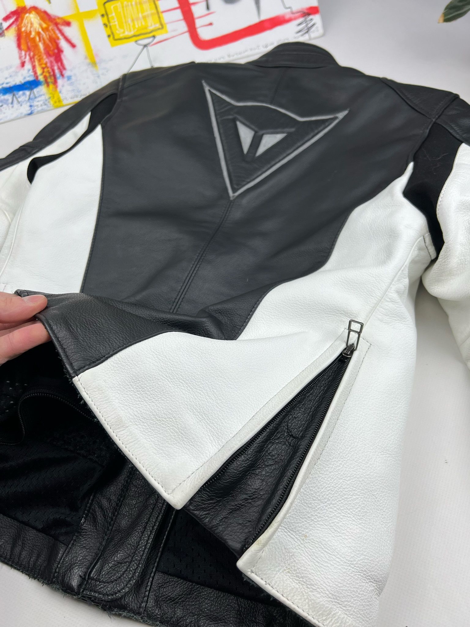 Dainese × Genuine Leather × Vintage Vintage Dainese Motorcycle Genuine Racing Leather Size US S / EU 44-46 / 1 - 17 Thumbnail