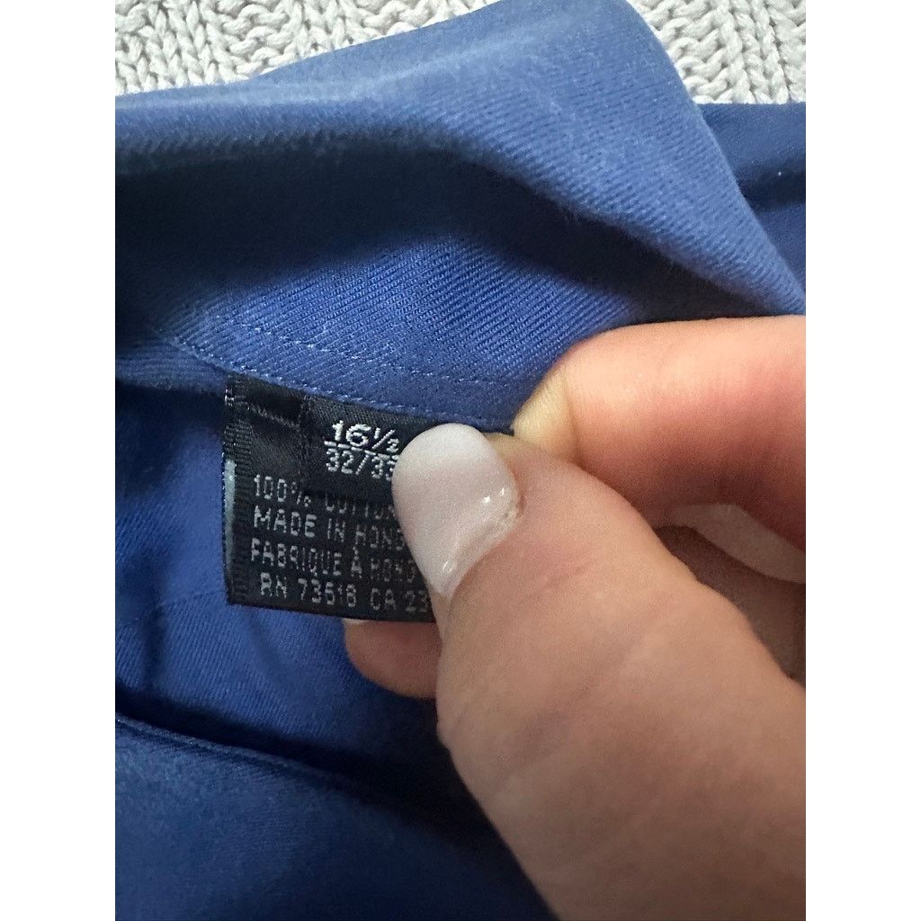 Hugo Boss Hugo Boss blue button down size 16.5 Size US L / EU 52-54 / 3 - 5 Thumbnail