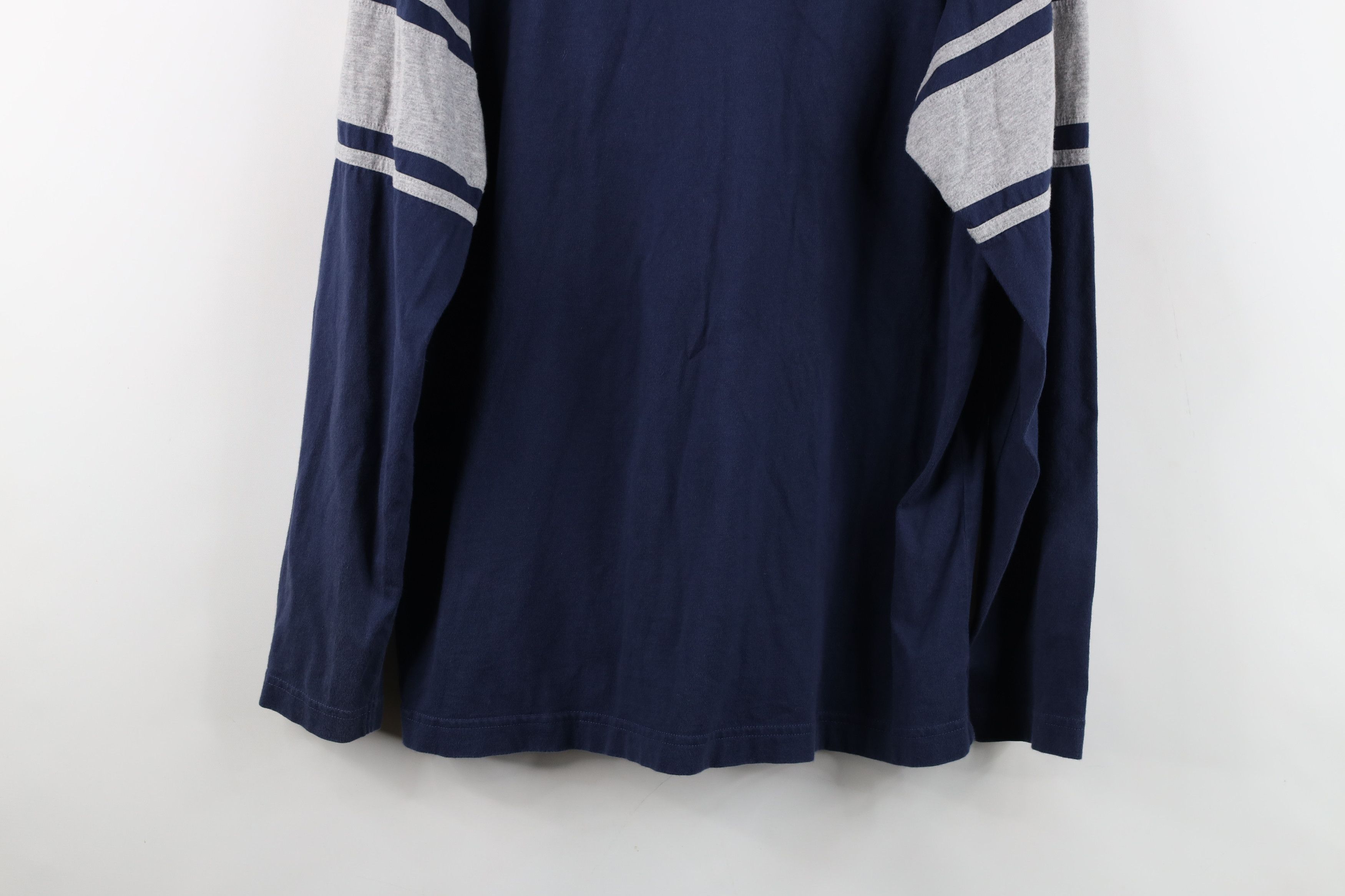 Tommy Hilfiger Vintage 90s Tommy Hilfiger Spell Long Sleeve T-Shirt Blue Size US M / EU 48-50 / 2 - 14 Thumbnail