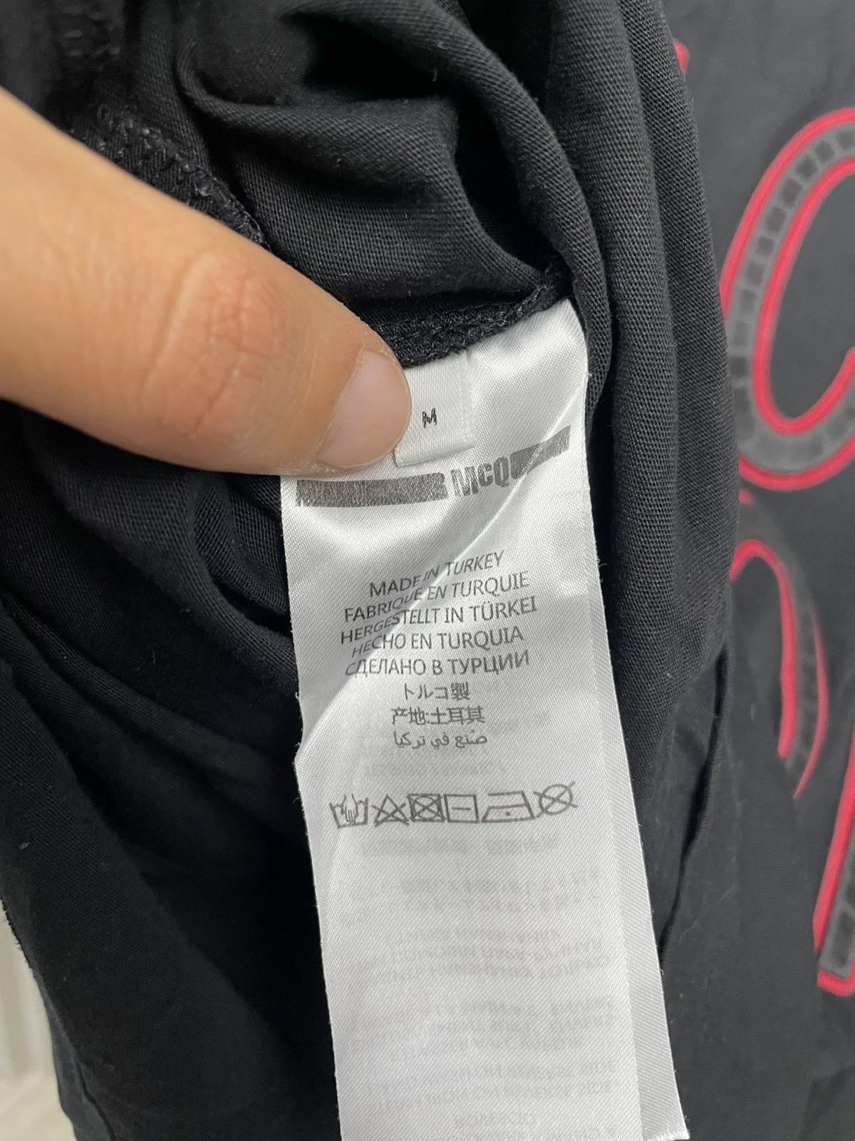 Alexander McQueen Alexander McQueen MCQ T-Shirt Tee Big Logo Size US M / EU 48-50 / 2 - 9 Thumbnail
