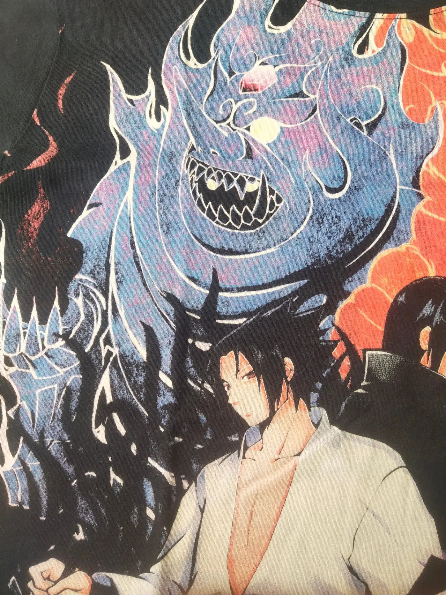 Anime Naruto Sasuke and Itachi Mega Print Anime Tee Size US L / EU 52-54 / 3 - 5 Thumbnail