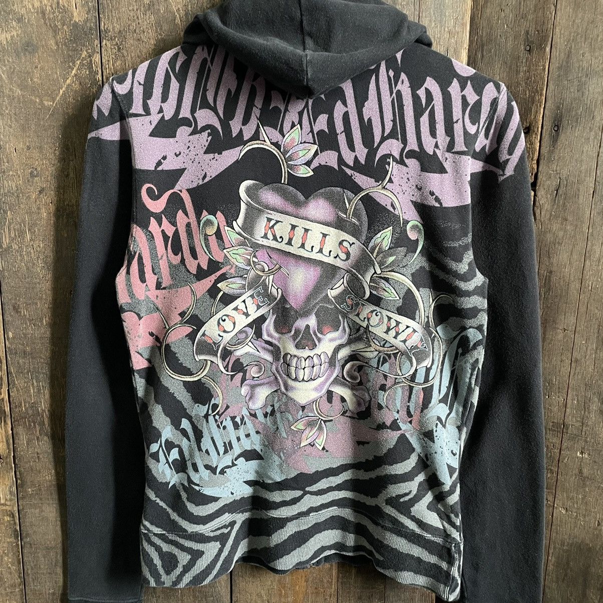 Christian Audigier Ed Hardy Hoodie Size US XS / EU 42 / 0 - 2 Thumbnail