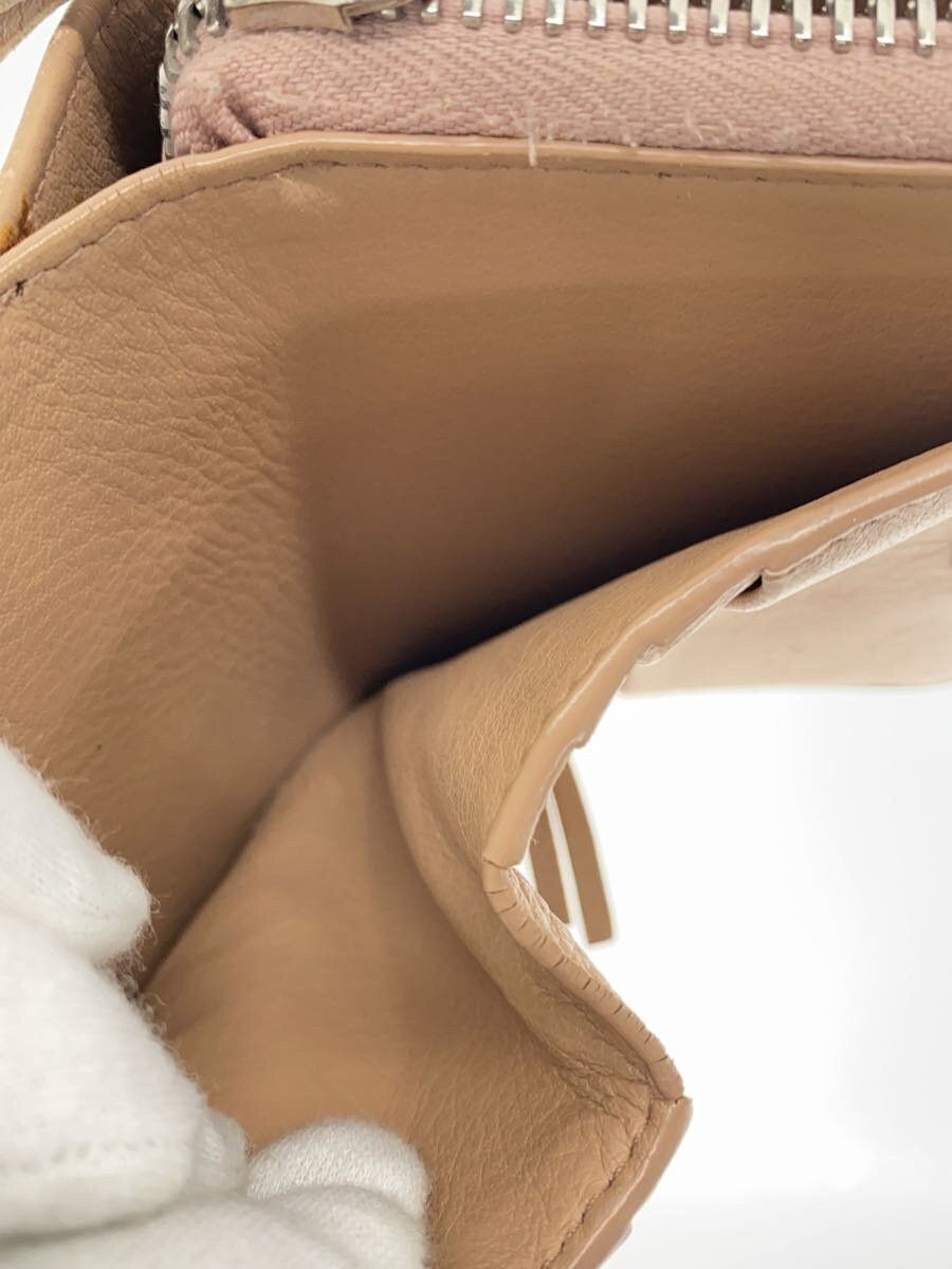 Balenciaga Balenciaga Paper Za Billfold Leather Bi-Fold Wallet Beige Size ONE SIZE - 6 Thumbnail