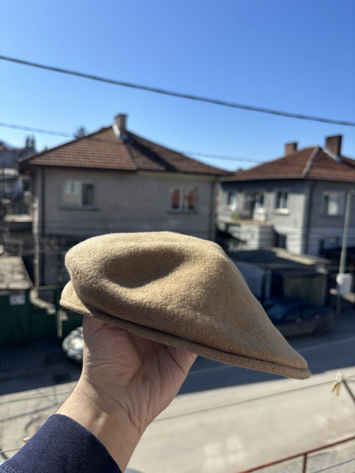 Kangol Kangol Virgin Wool Cabbie Newsboy Hat Cap Light Brown Size ONE SIZE - 1 Thumbnail