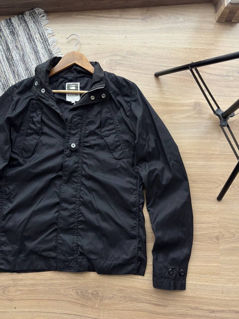G-Star G-STAR VINTAGE LIGHT JACKET BLACK NYLON Y2K STREETWEAR MEN’S Size US M / EU 48-50 / 2 - 3 Thumbnail