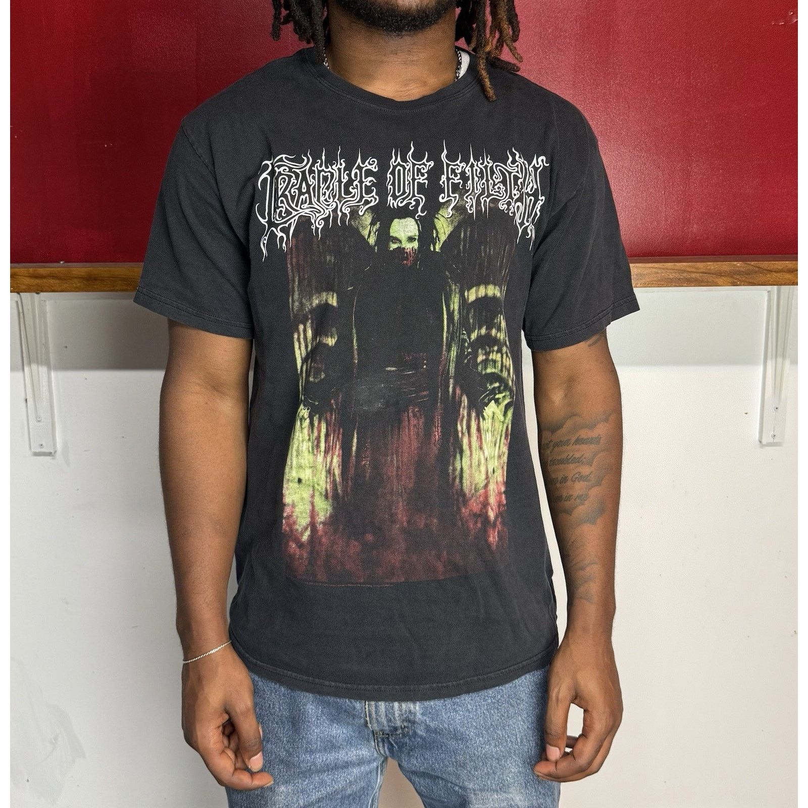 Hanes Vintage cradle of filth metal t shirt you called and I came Size US L / EU 52-54 / 3 - 1 Thumbnail