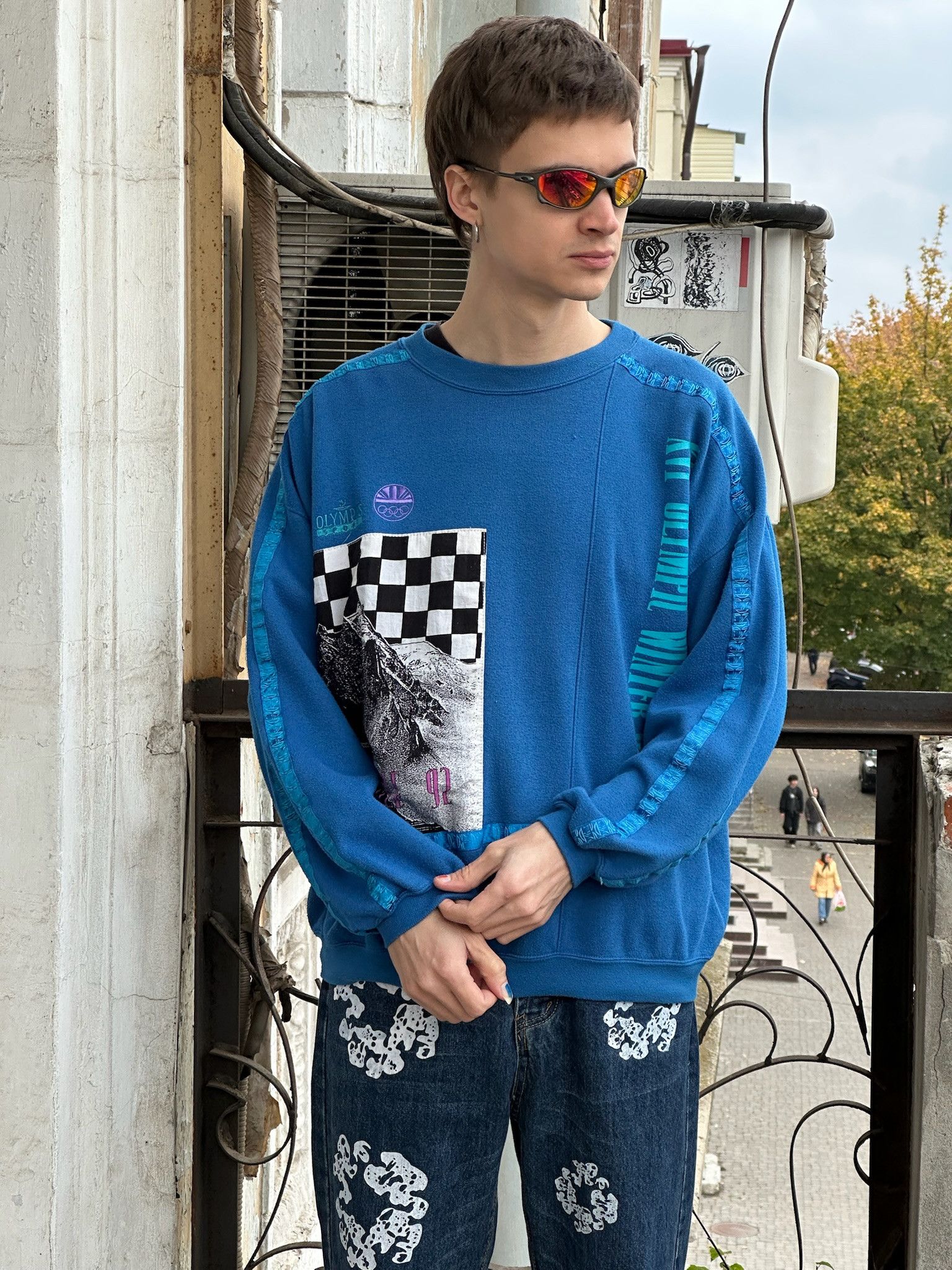 USA Olympics Vintage 1992 Olympic Winter Games Sport sweatshirt France Size US M / EU 48-50 / 2 - 6 Thumbnail