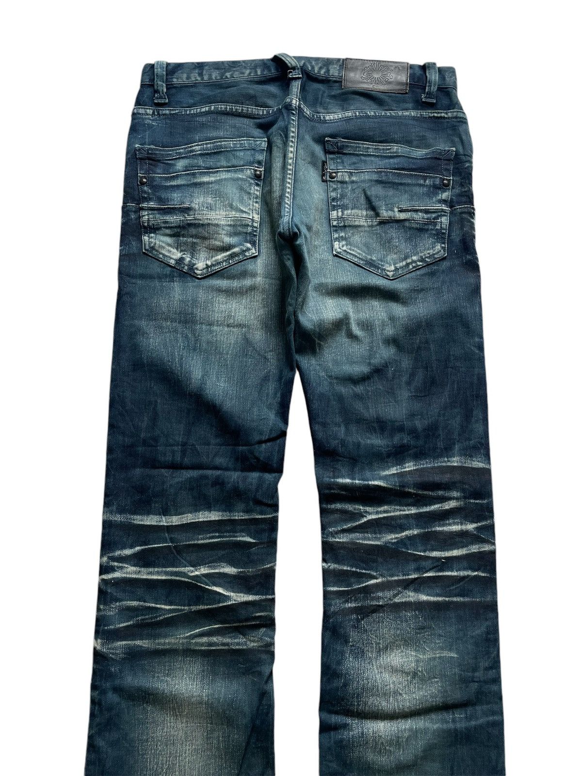 Tornado Mart Rare Vintage Tornado Mart Acid Washed Design Jeans Size US 31 - 5 Thumbnail