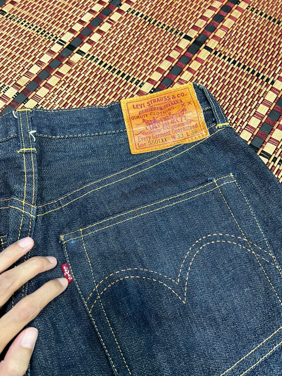 LVC × Levi's Vintage Clothing Vintage LVC S501XX 1944 Reproduction Size US 33 - 11 Thumbnail
