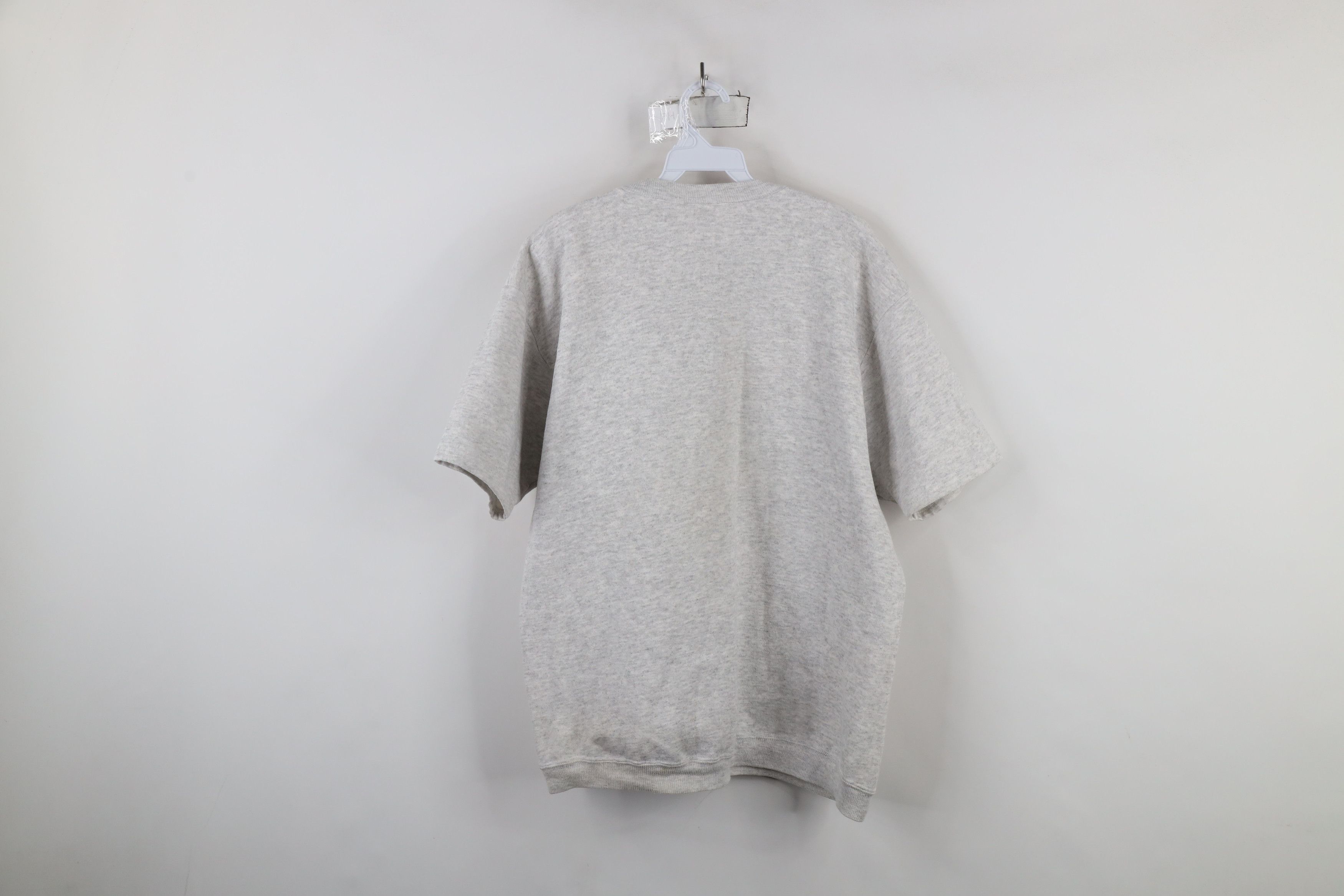 Vintage Vintage 90s Streetwear Short Sleeve Crewneck Sweatshirt USA Size XL / US 12-14 / IT 48-50 - 10 Thumbnail
