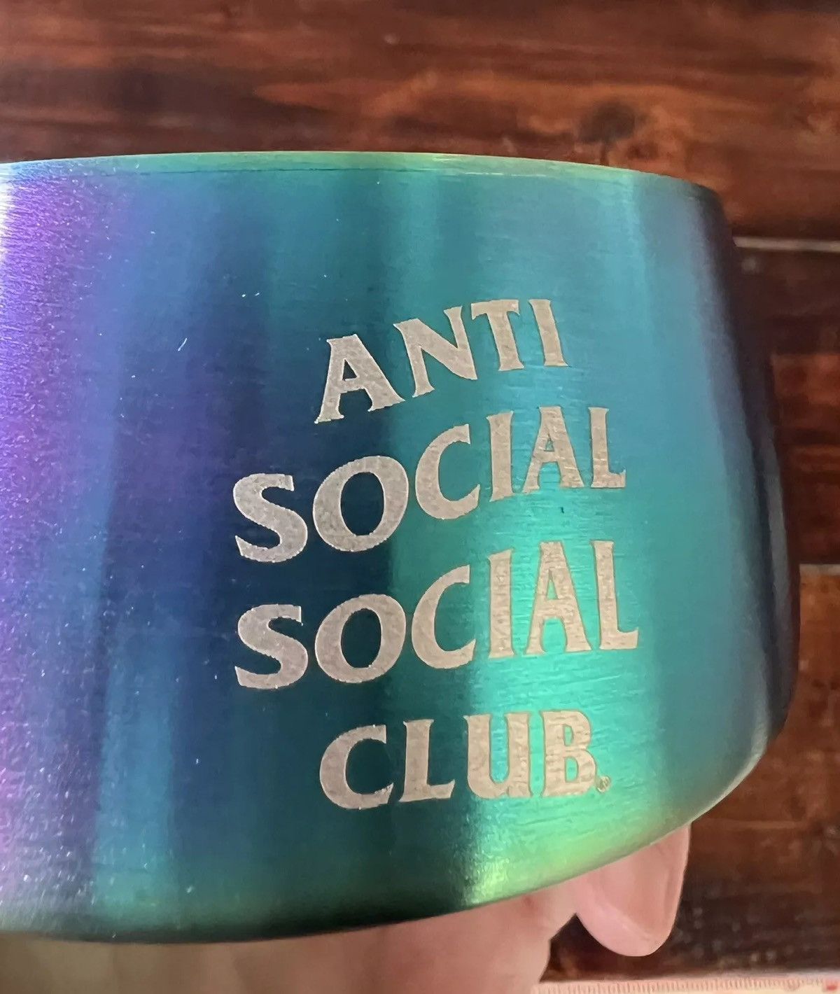 Anti Social Social Club Anti Social Social Club 'Office Space' Stainless Ashtray Size ONE SIZE - 2 Thumbnail