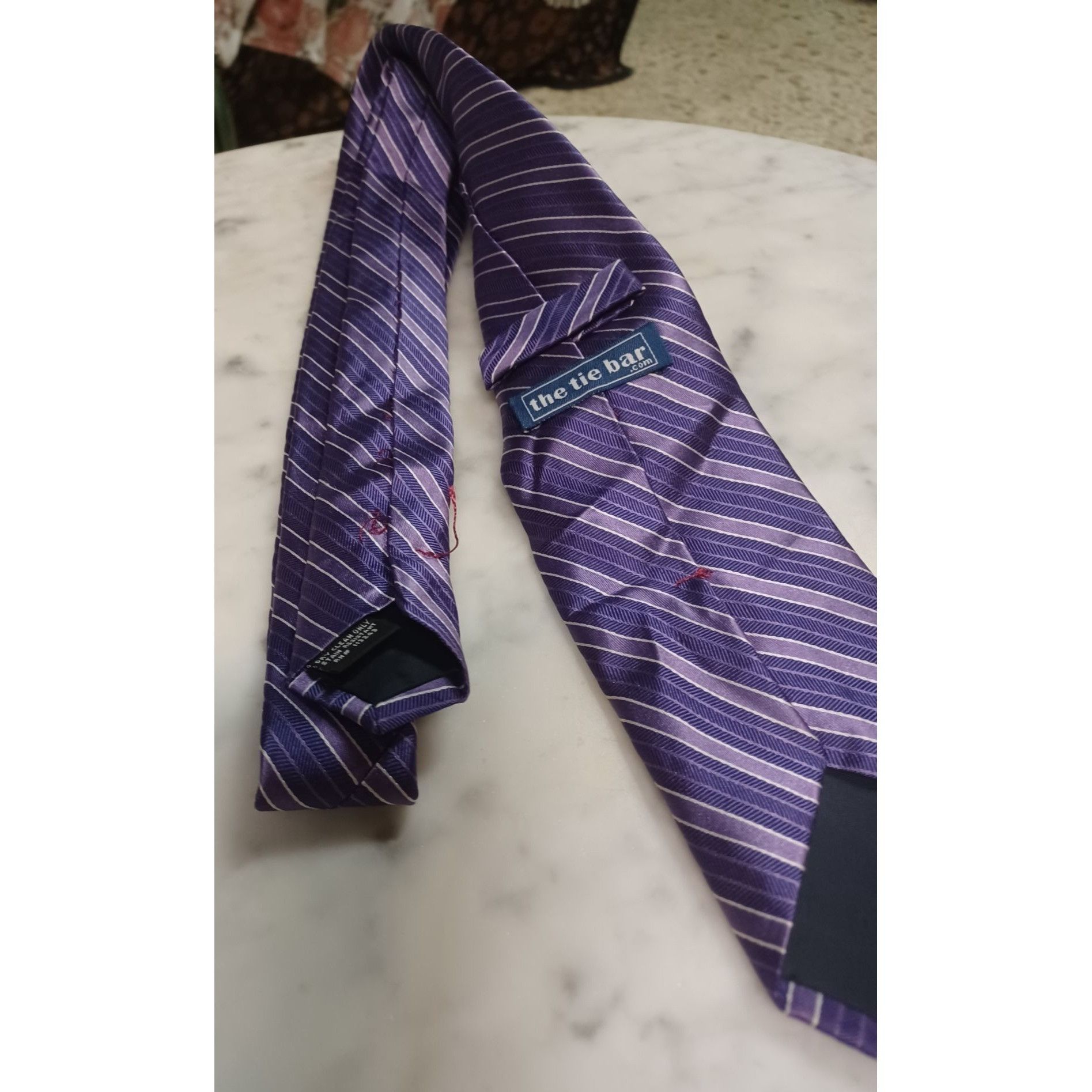The Tie Bar The Tie Bar Men's 100% Silk Tie Shades of Purple & a Little Size ONE SIZE - 2 Thumbnail