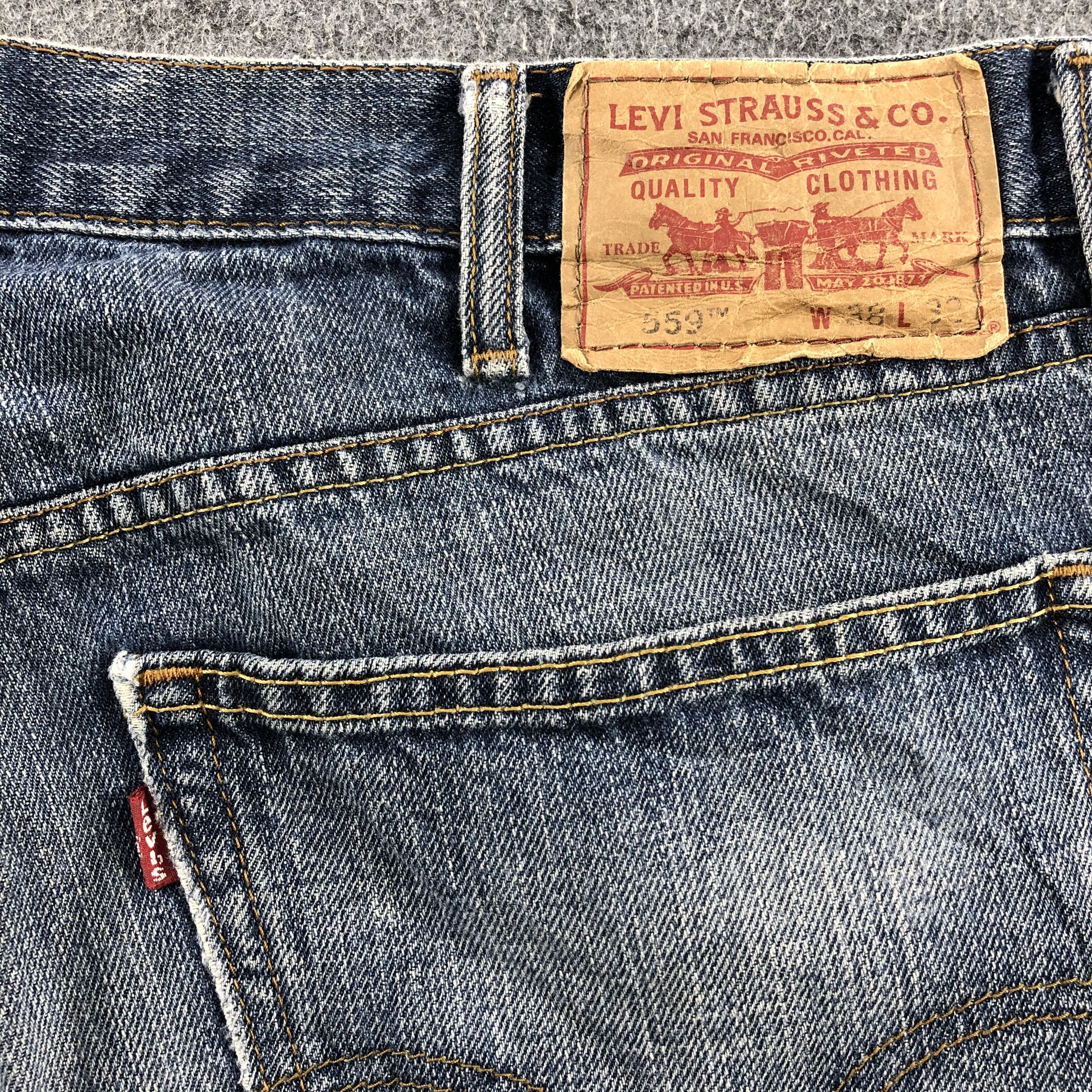 Levi's Vintage Levis 559 Jeans- J1321 Size US 38 / EU 54 - 5 Thumbnail
