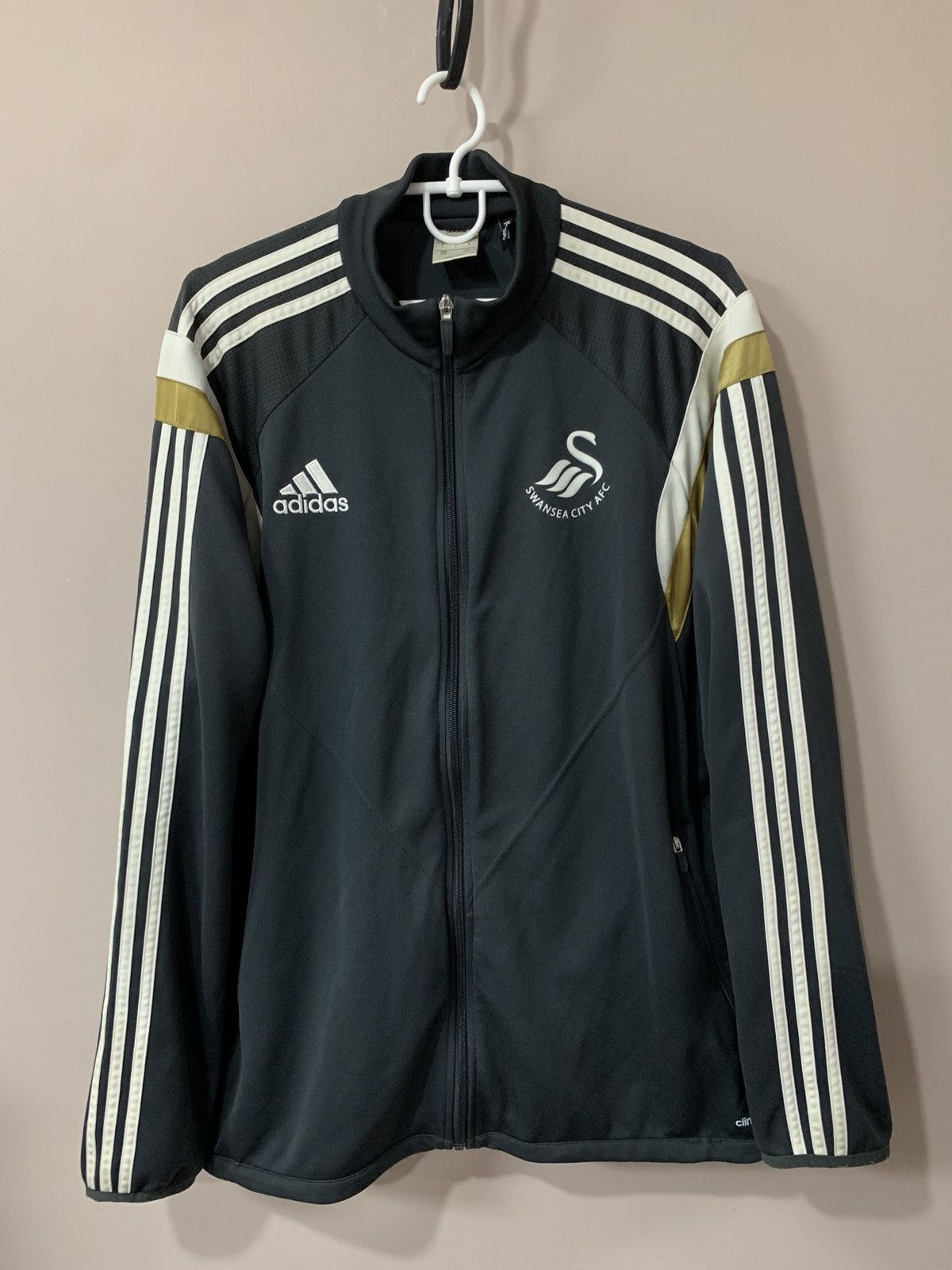Adidas Swansea City Training Football Jacket Adidas Soccer Size L Size US L / EU 52-54 / 3 - 1 Thumbnail