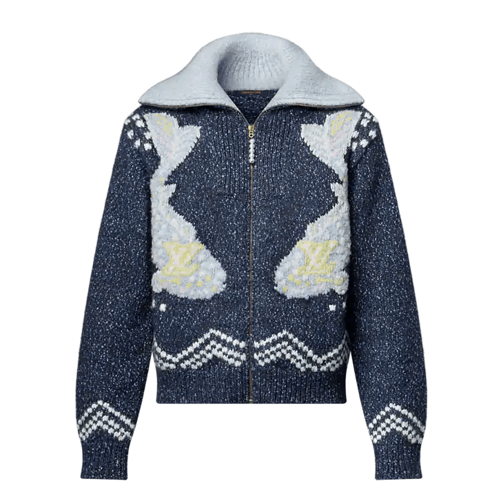 Louis Vuitton Zipped Knitted Blouson Size US XXL / EU 58 / 5 - 1 Thumbnail