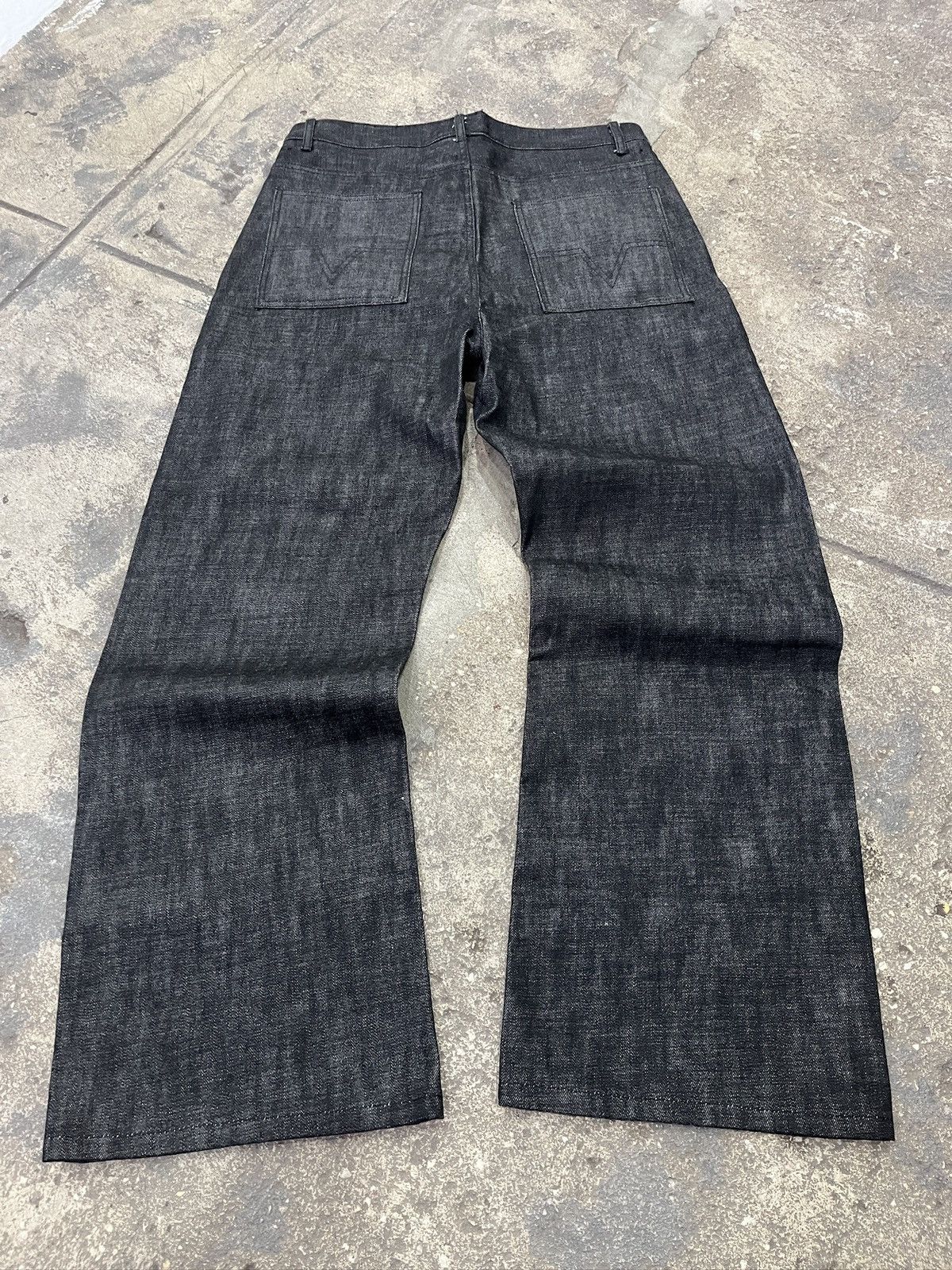 No Maintenance No Maintenance Wide Leg Selvedge Jeans Size US 36 / EU 52 - 14 Thumbnail