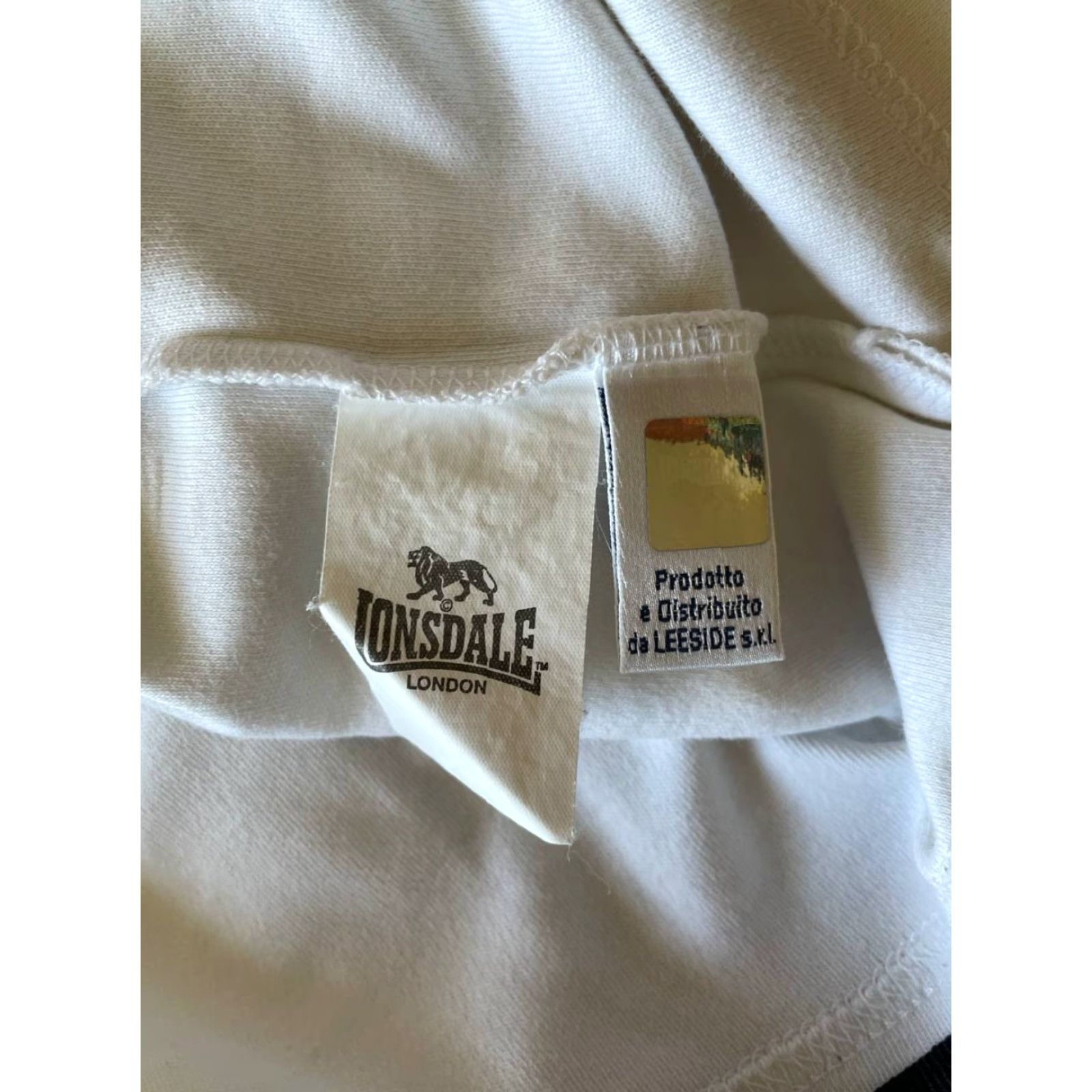 Lonsdale Lonsdale Polo Shirt M White Logo Short Sleeve Shirt Mens Regular Cotton Polo Size US M / EU 48-50 / 2 - 5 Thumbnail