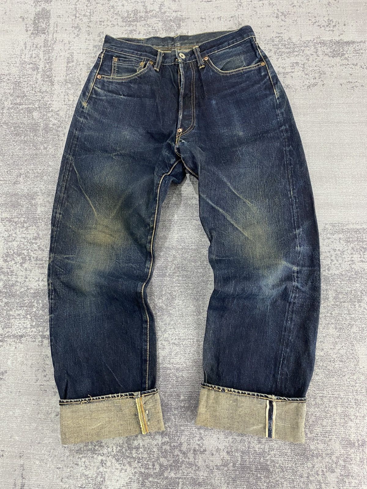 Japanese Brand japanese denim selvedge raw jeans like kapital or levis Size US 28 / EU 44 - 11 Thumbnail