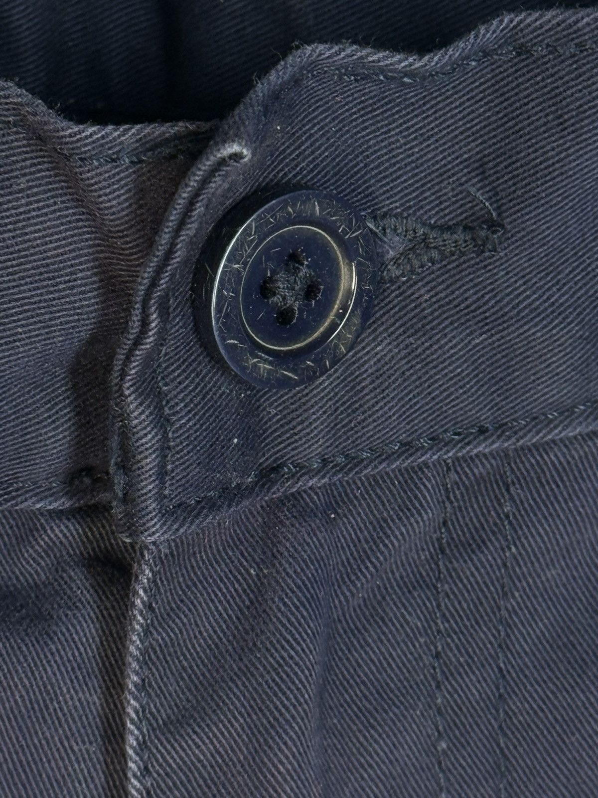 Yves Saint Laurent 36x30 YSL Jeans Denim Navy Classic Pants Vintage Size US 36 / EU 52 - 12 Thumbnail