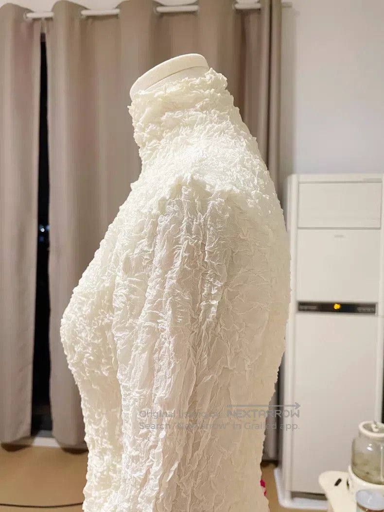 Issey Miyake Issey Miyake Double Layer Petal Press Pleat Top Size S / US 4 / IT 40 - 2 Thumbnail