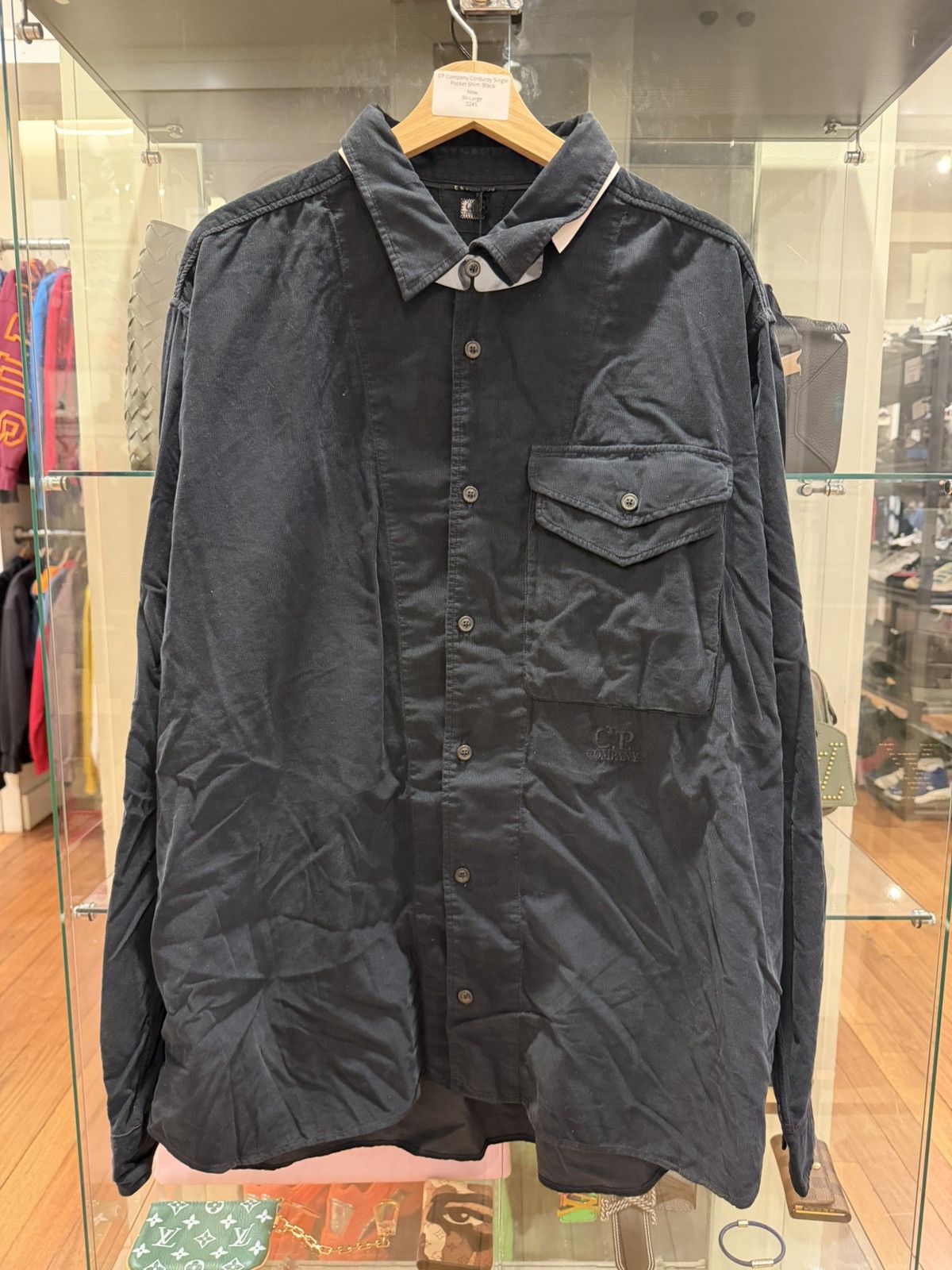 C.P. Company C.P. Company Micro Cord Button Up Shirt Size US XXL / EU 58 / 5 - 1 Thumbnail