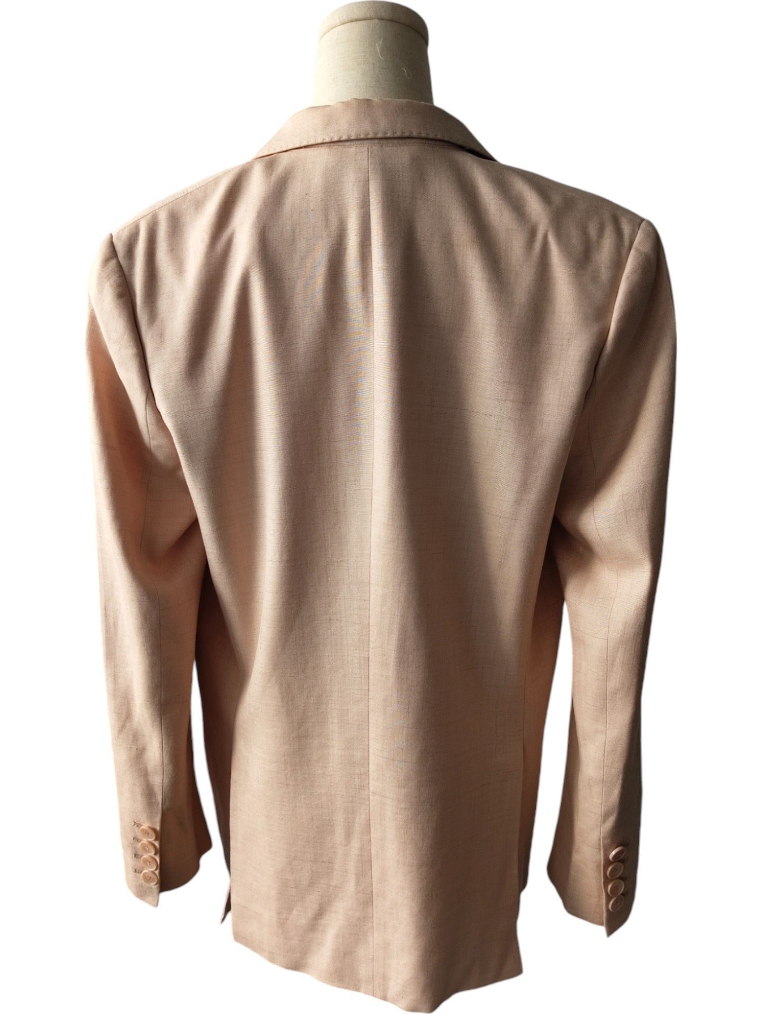 Stella McCartney Salmon Pink 2 Button Single Breasted Blazer Size XS / US 0-2 / IT 36-38 - 4 Thumbnail