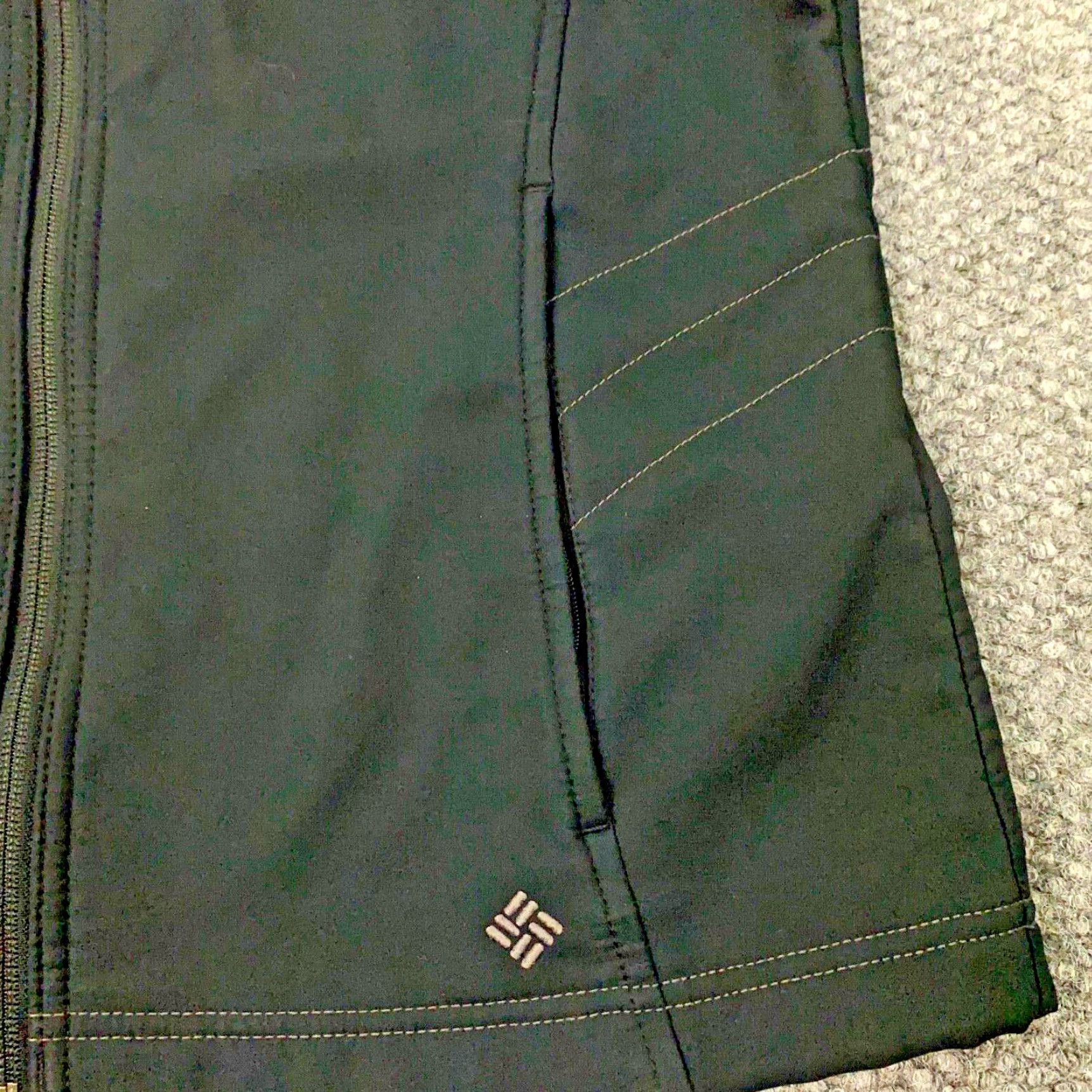 Vintage Columbia Jacket Womens Medium Black Performance Fleece Full Zip Omni Shield Size M / US 6-8 / IT 42-44 - 6 Thumbnail