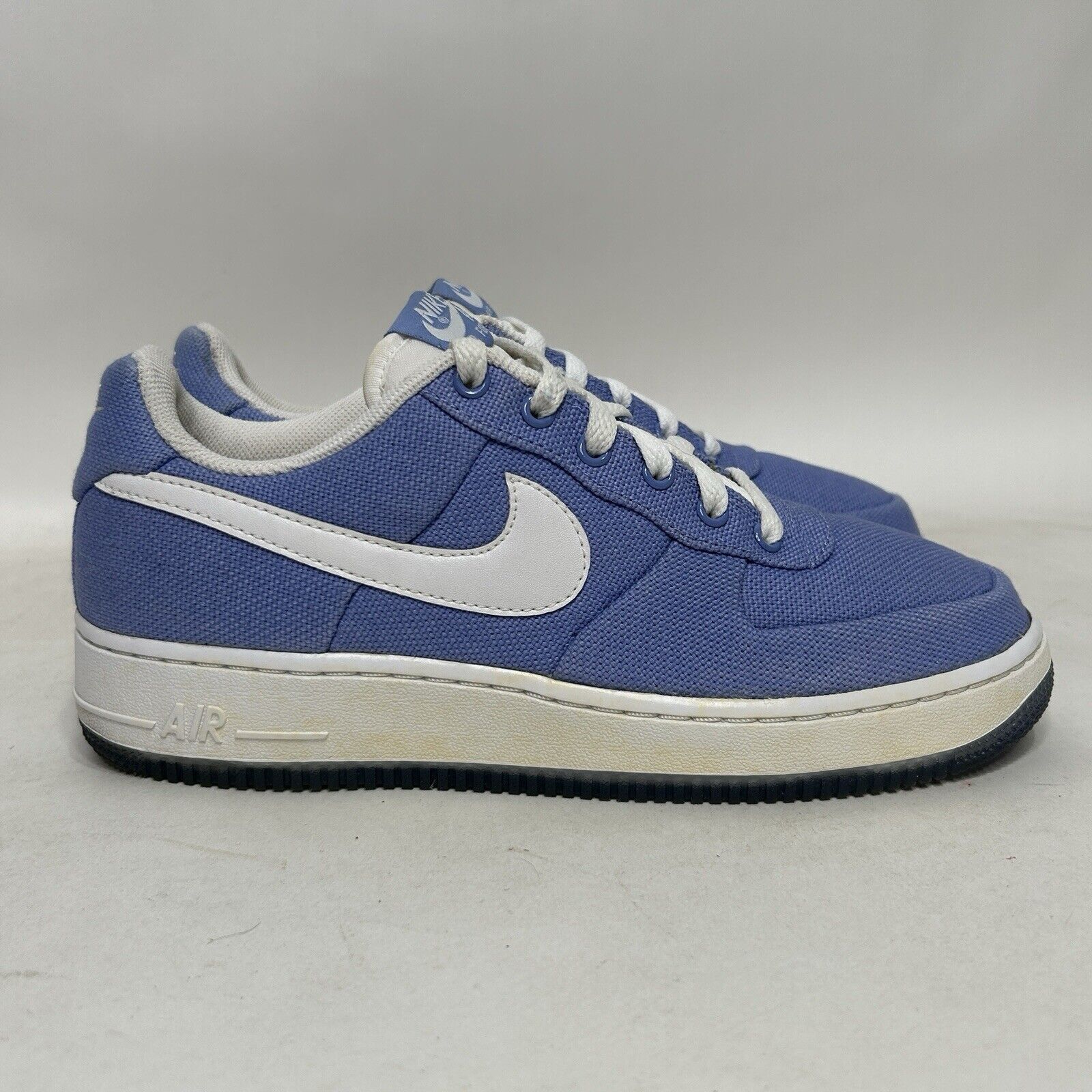 Nike Nike Shoes Air Force 1 WMNS Canvas “Purple White” 2008 Size US 8.5 / IT 38.5 - 4 Thumbnail
