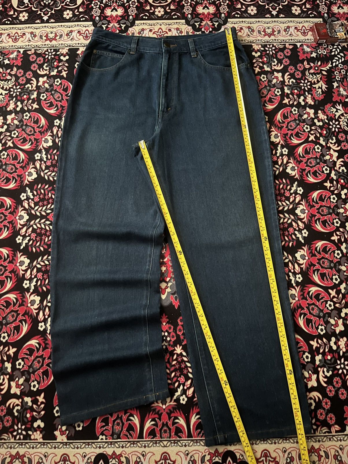 Japanese Brand × Kenzo ⚡️Baggy⚡️Vintage Japanese Brand Kenzo Blue Washed Casual Pants Size US 32 / EU 48 - 13 Thumbnail