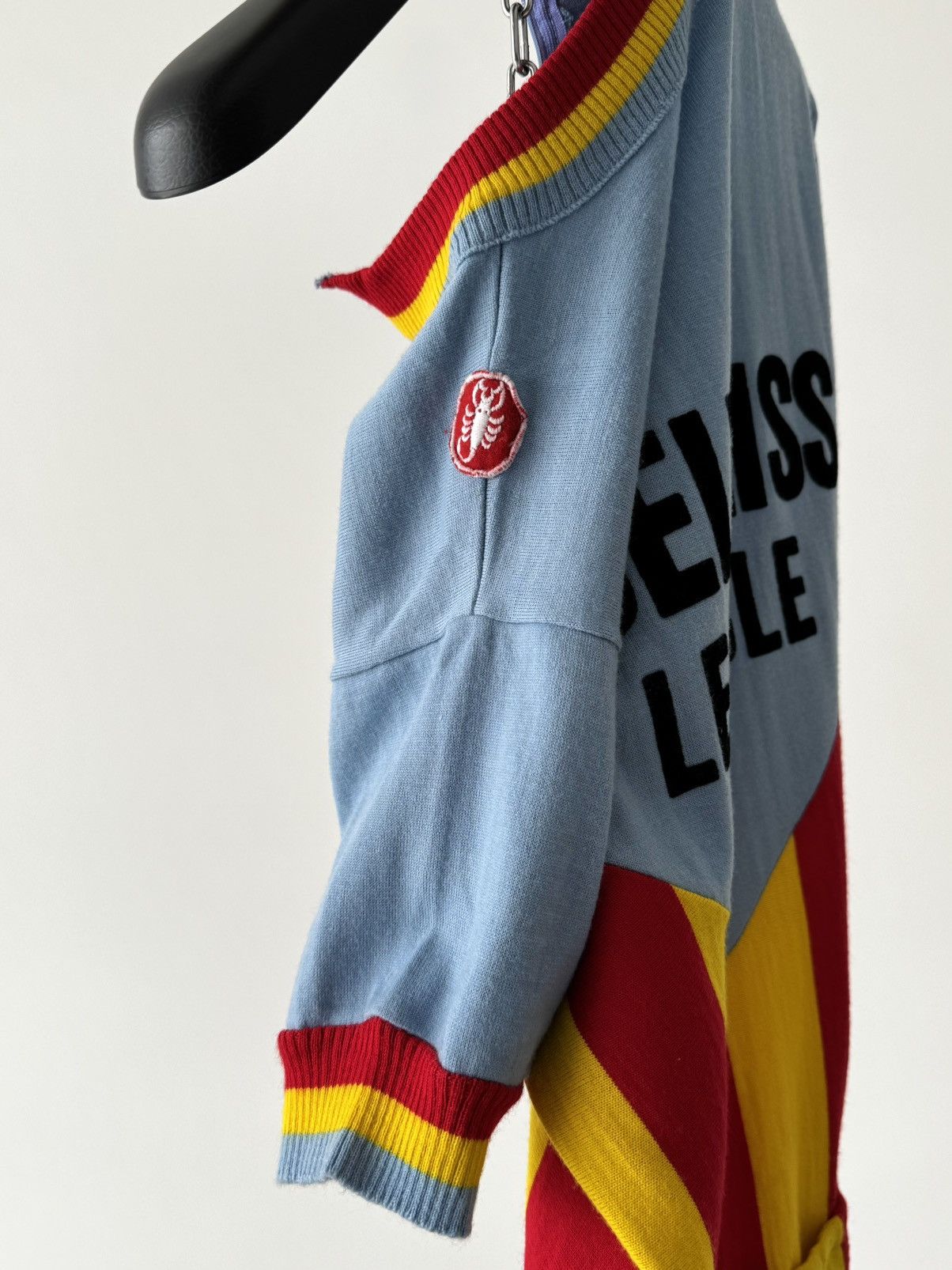 Vintage 1970s Castelli ‘Edelweiss Le Locle’ Cycling Wool Jersey Size US M / EU 48-50 / 2 - 4 Thumbnail