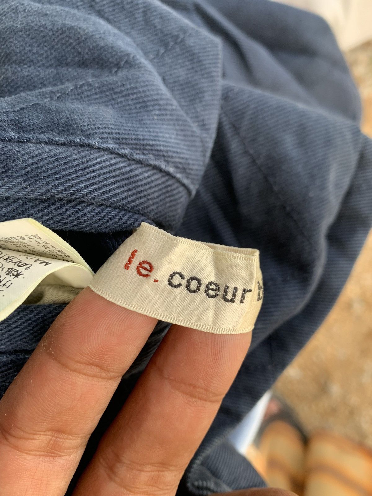 Japanese Brand Le Coeur Blanc Button Jacket Reversible Dual Side Size US M / EU 48-50 / 2 - 7 Thumbnail