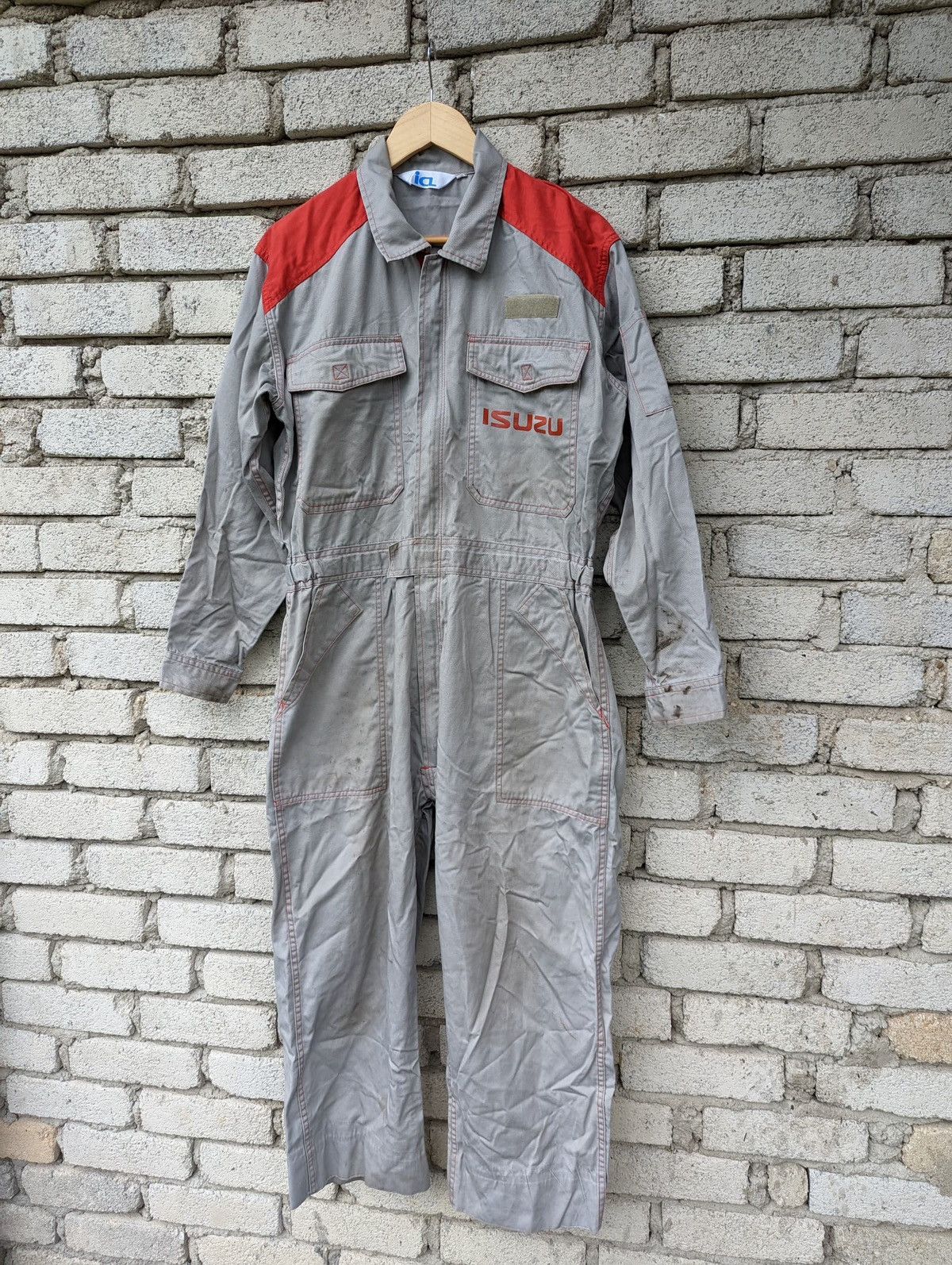Japanese Brand Isuzu Overalls Workshop Size US 36 / EU 52 - 1 Thumbnail