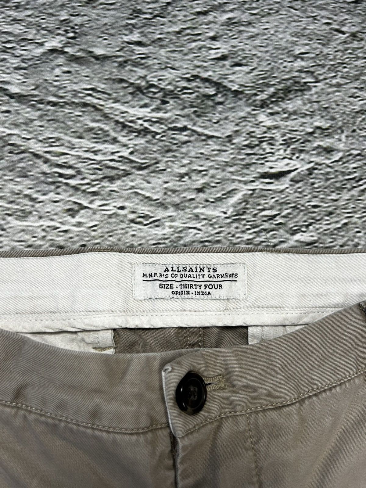 Allsaints Allsaints Charge Chino Pants Beige Size US 34 / EU 50 - 2 Thumbnail