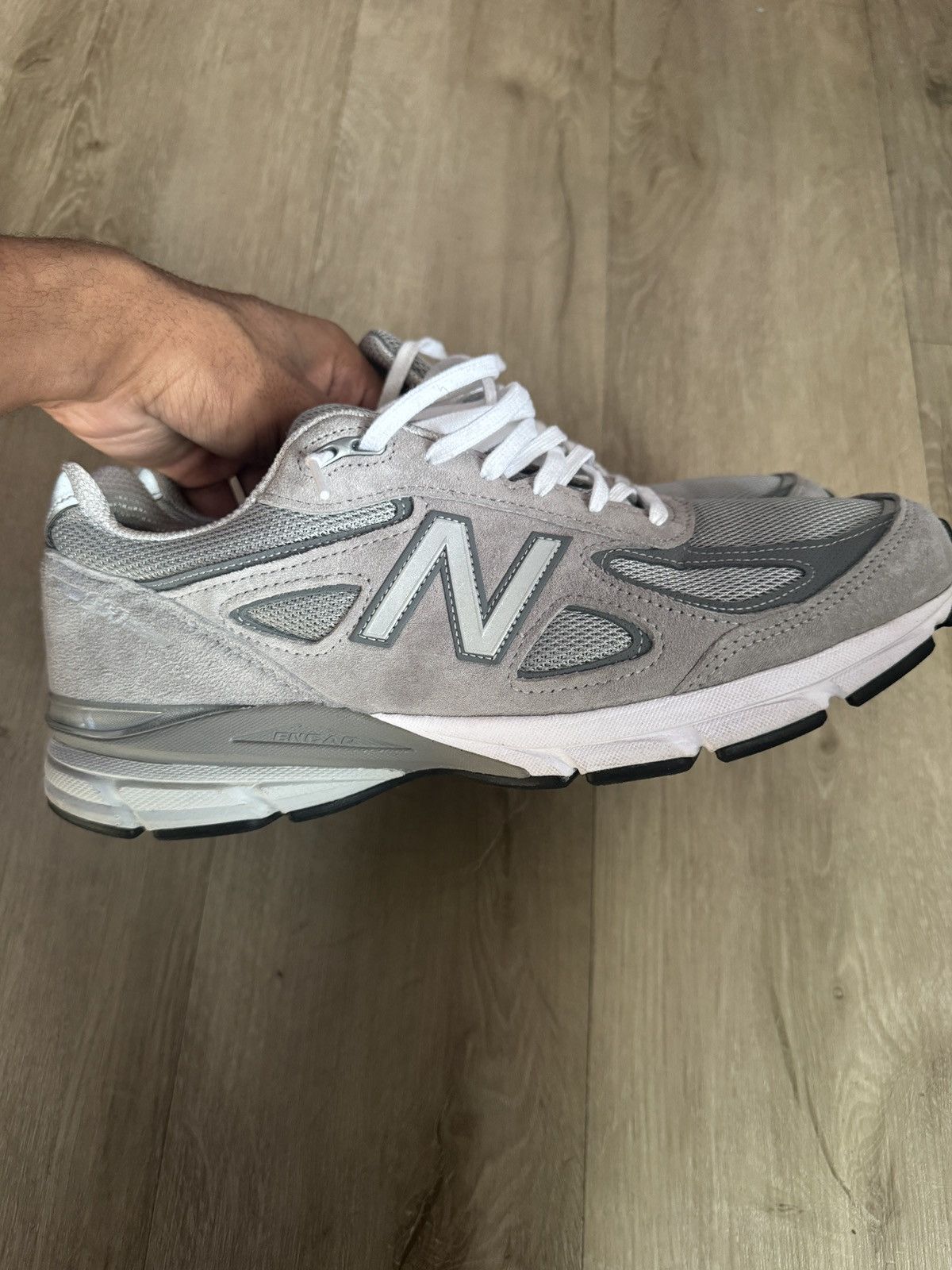New Balance Gray New Balance 990v4 Size US 12 / EU 45 - 2 Thumbnail