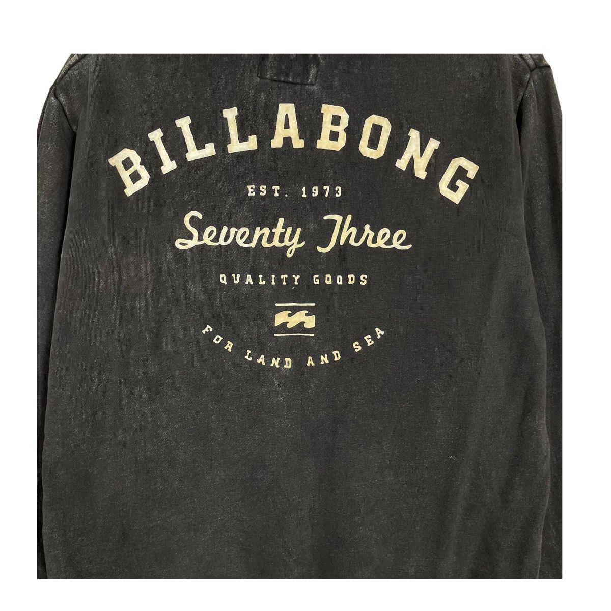 Billabong × Vintage 💥BILLABONG SURF DYED GREY PULLOVER HOODIE Size US M / EU 48-50 / 2 - 8 Thumbnail