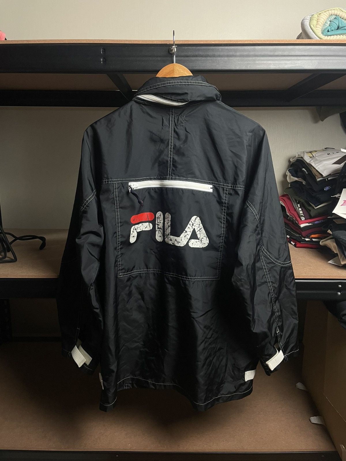 Fila Fila utility jacket hoodie Size US XL / EU 56 / 4 - 5 Thumbnail