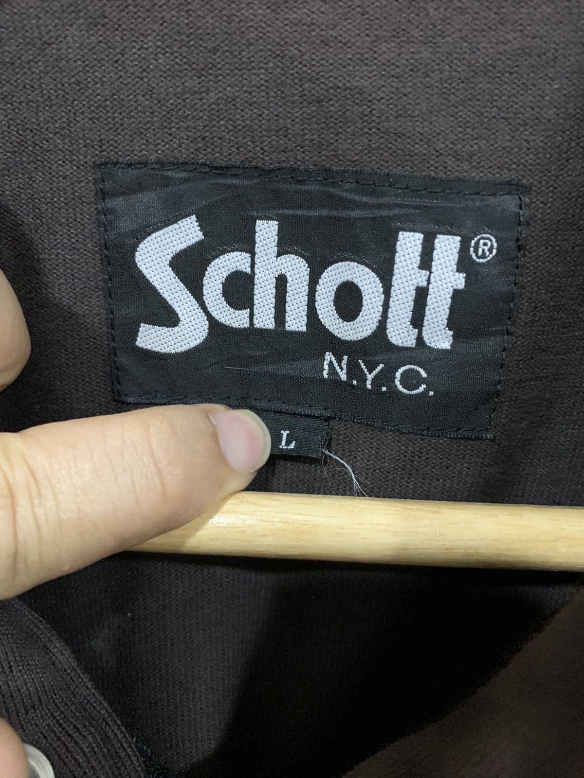 Schott Schott N.Y.C sweatshirt zipper vintage Size US L / EU 52-54 / 3 - 14 Thumbnail