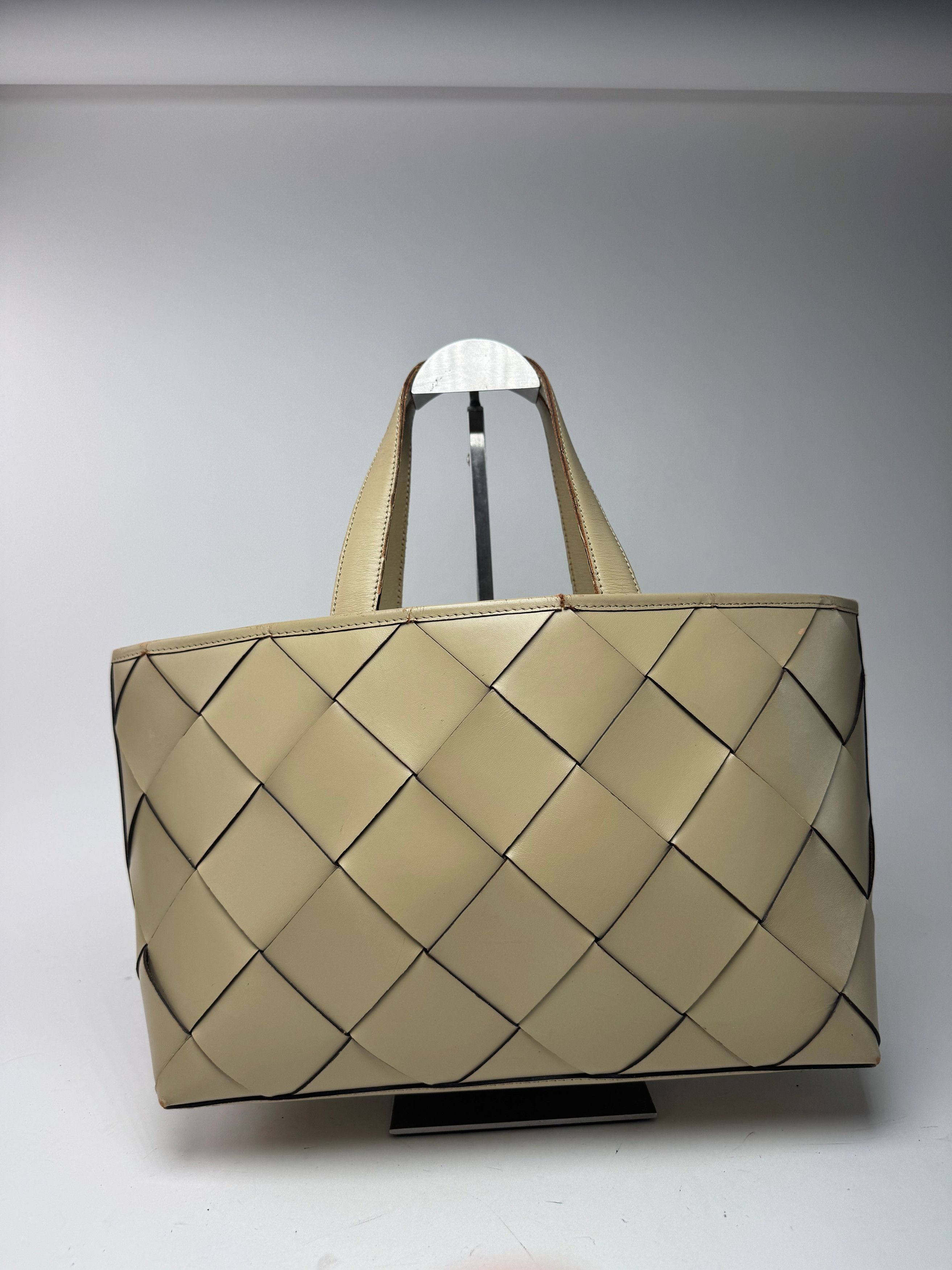 Issey Miyake Vintage Leather Bag beige Size ONE SIZE - 1 Thumbnail
