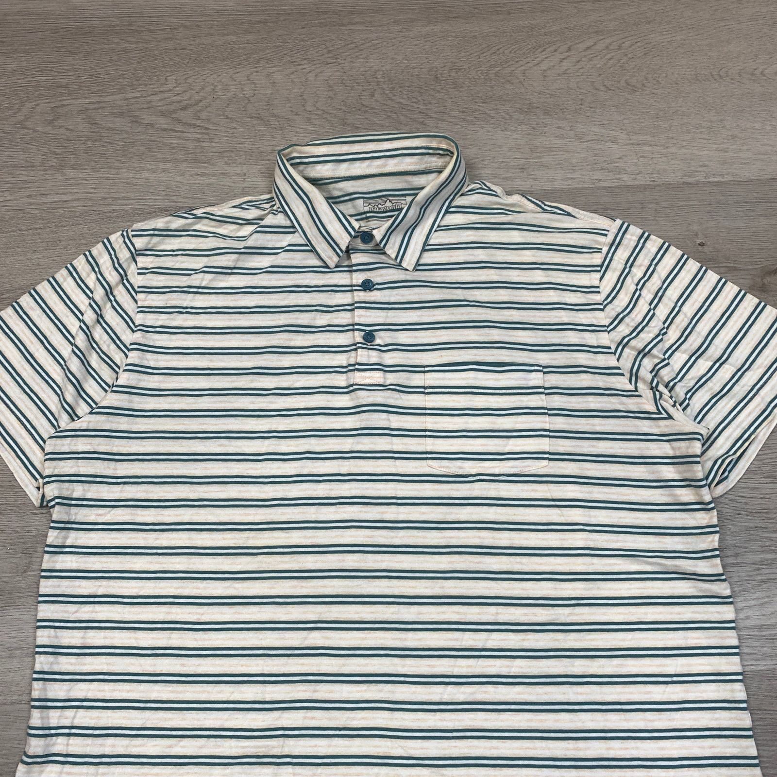 Patagonia Patagonia Squeaky Clean Stripe Polo Shirt Men's L Gorpcore Size US L / EU 52-54 / 3 - 2 Thumbnail